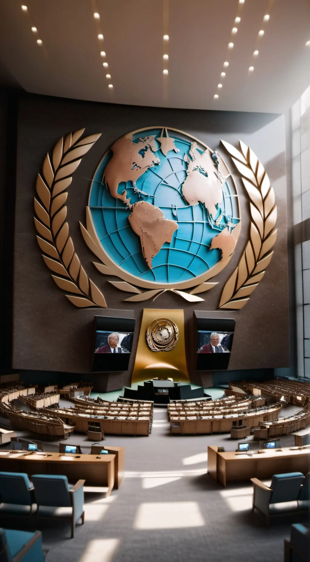 ai character: Countryhumans UN background