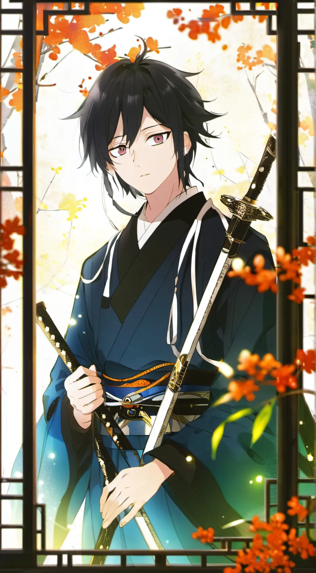 ai character: giyu background