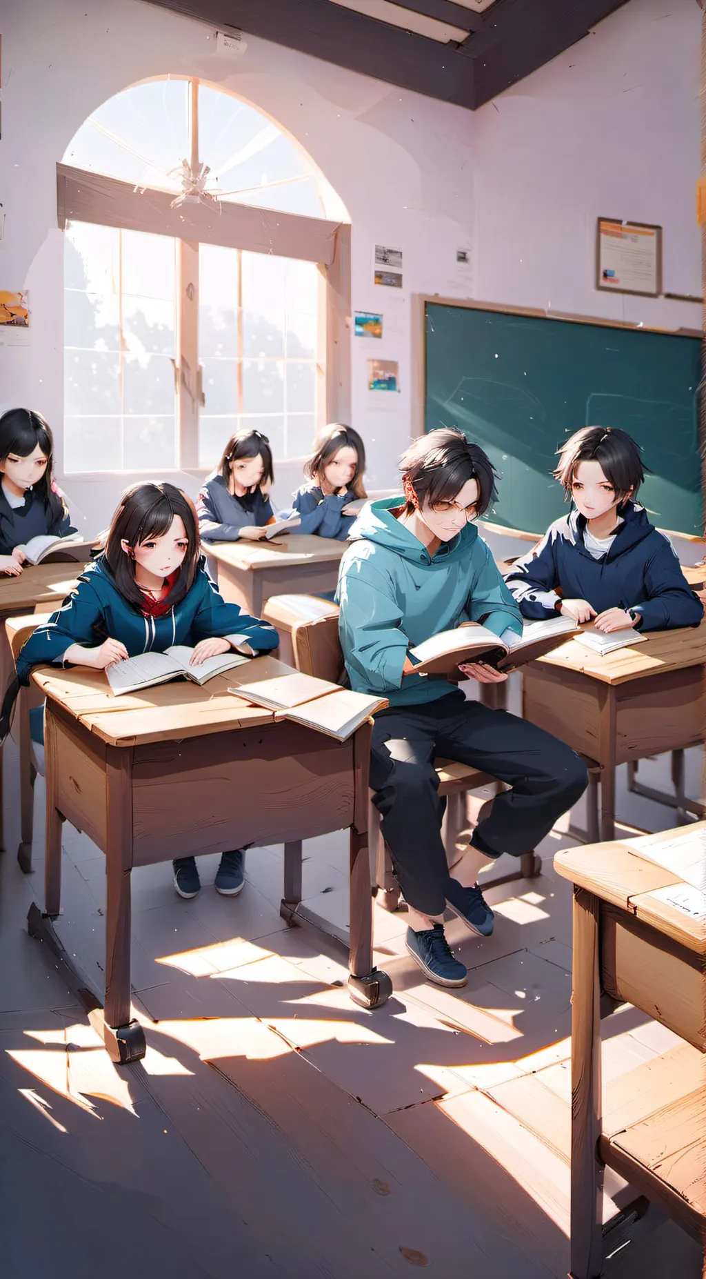 ai character: Hawks and Eunice background