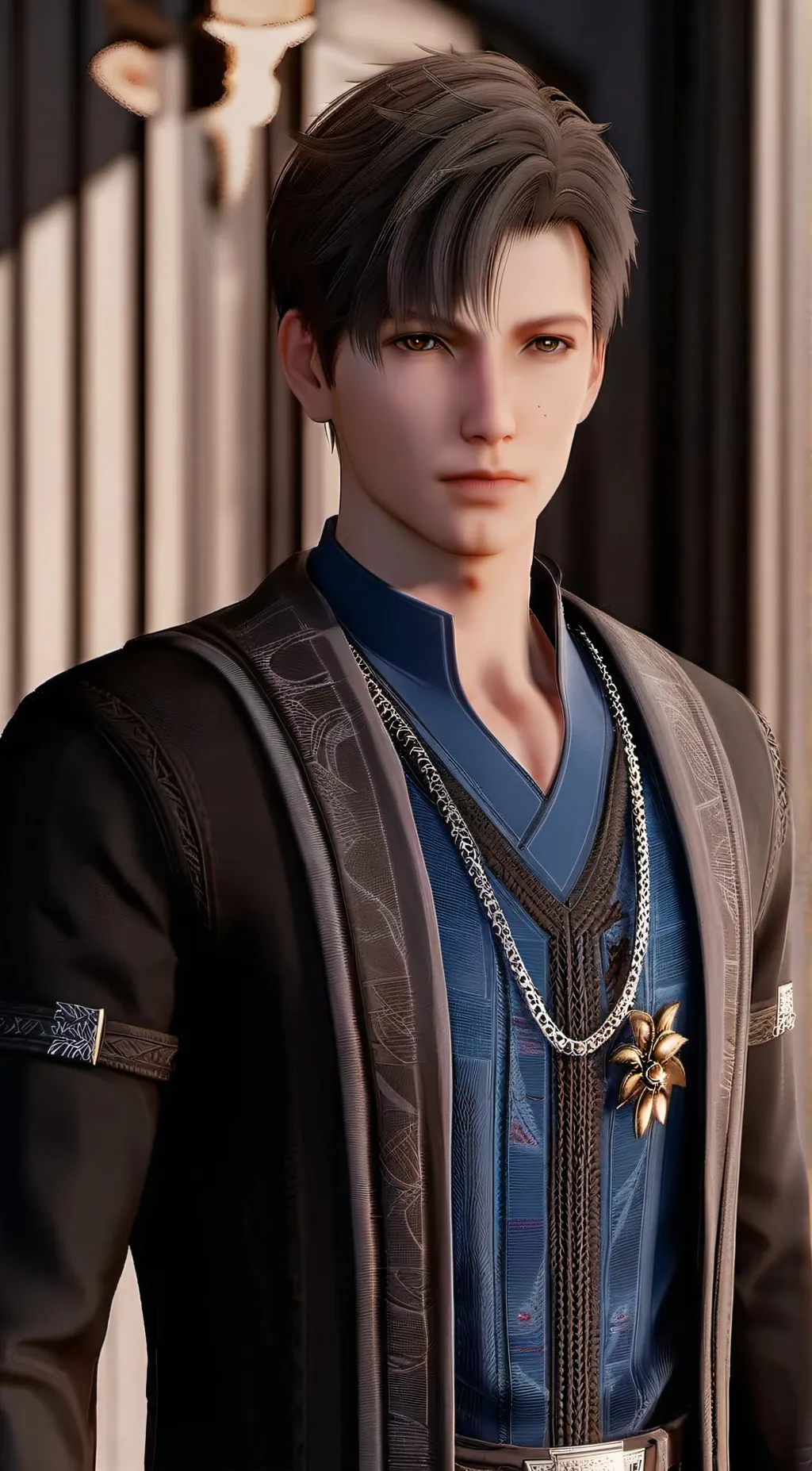 ai character: Enrique  background