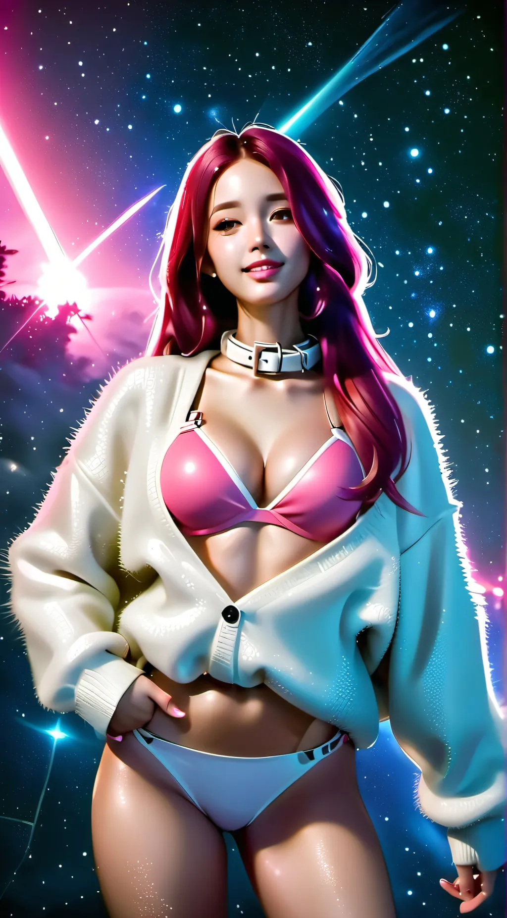 ai character: Aurora background