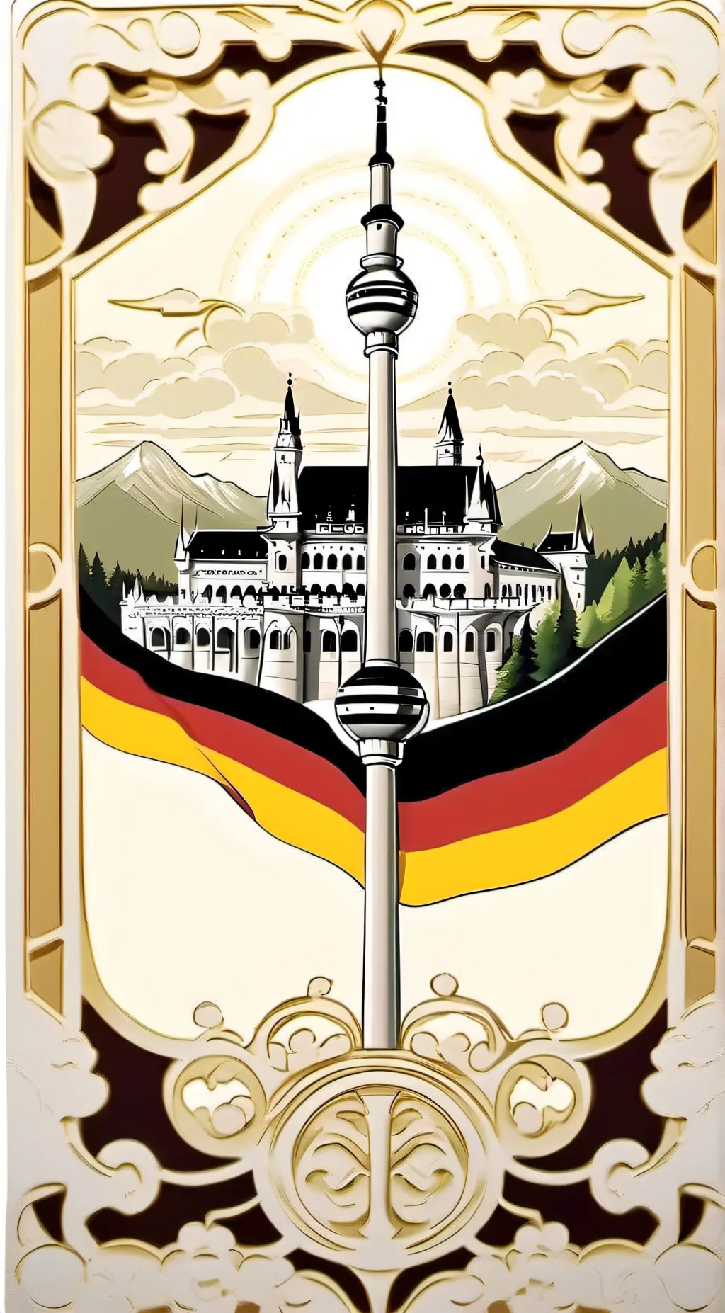 ai character: Germany background