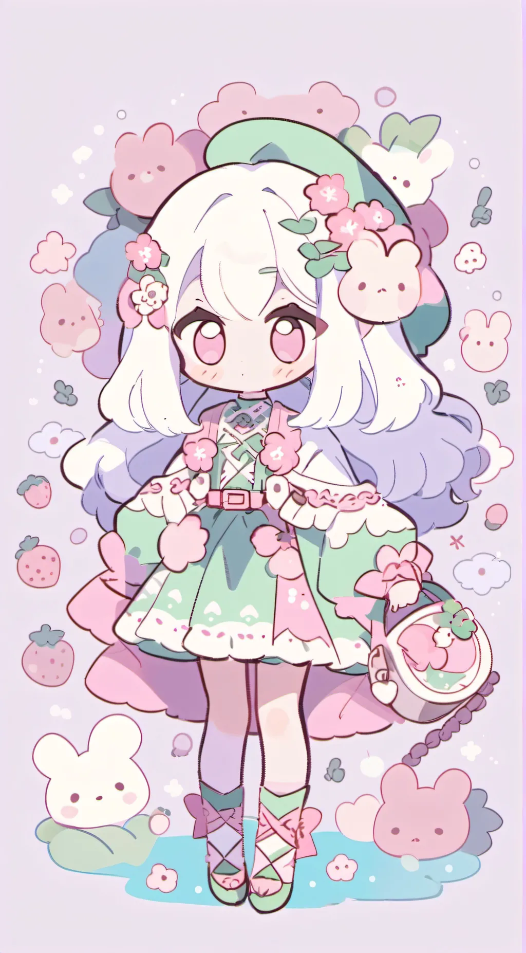 ai character: THANK YOU SO MUCH5 background