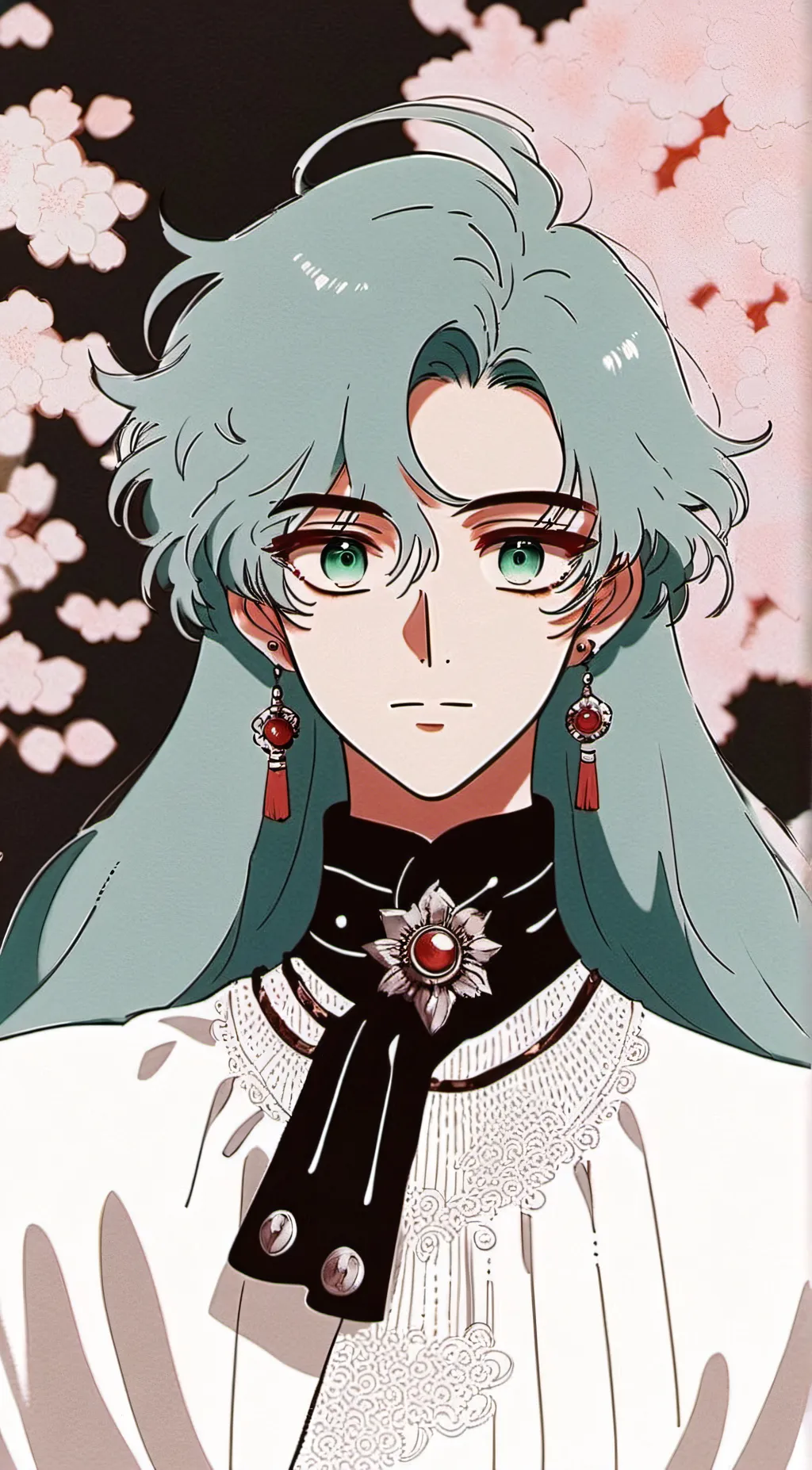 ai character: muzan  background