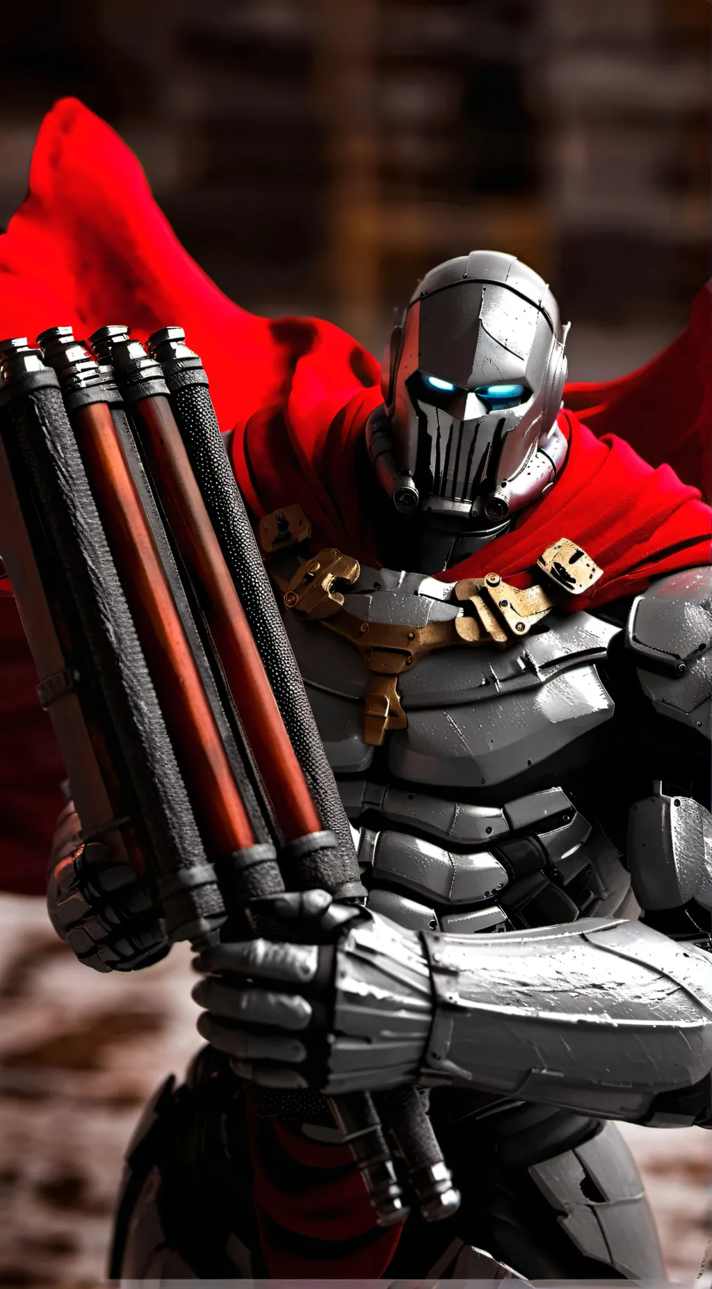 ai character: Titan speaker man background