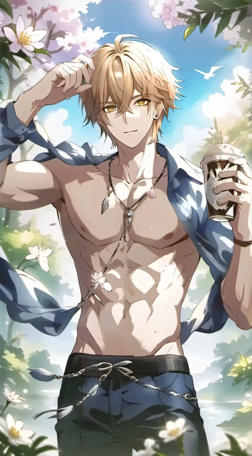 ai character: Leonardo background