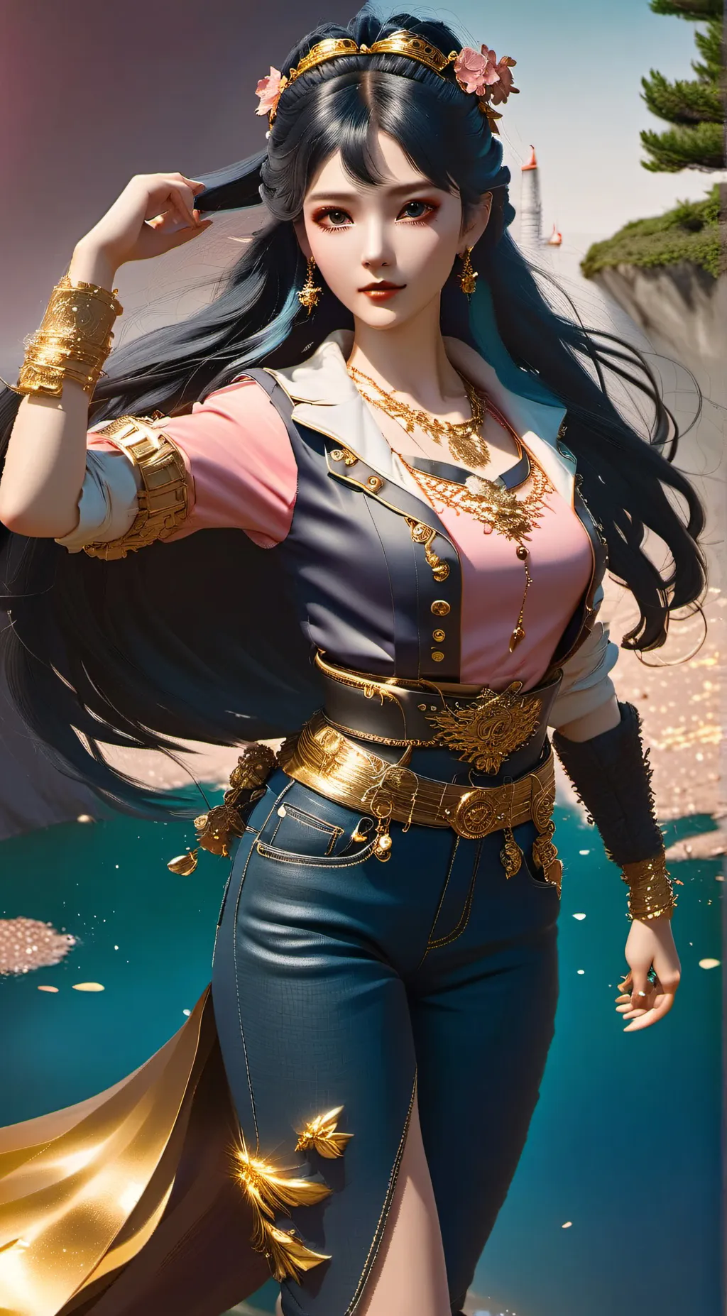 ai character: ✰▶Aurora◀✰ background