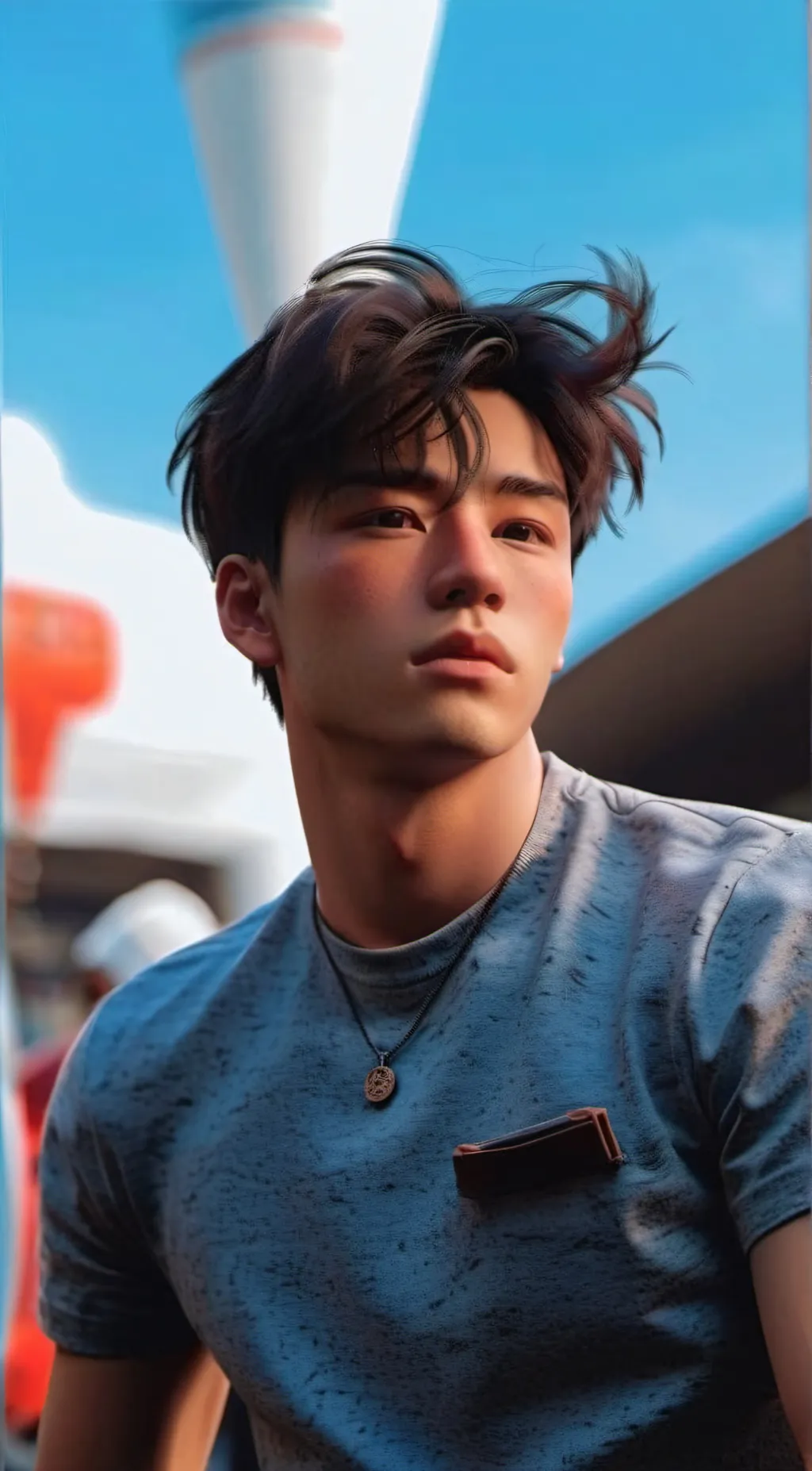 ai character: kia background