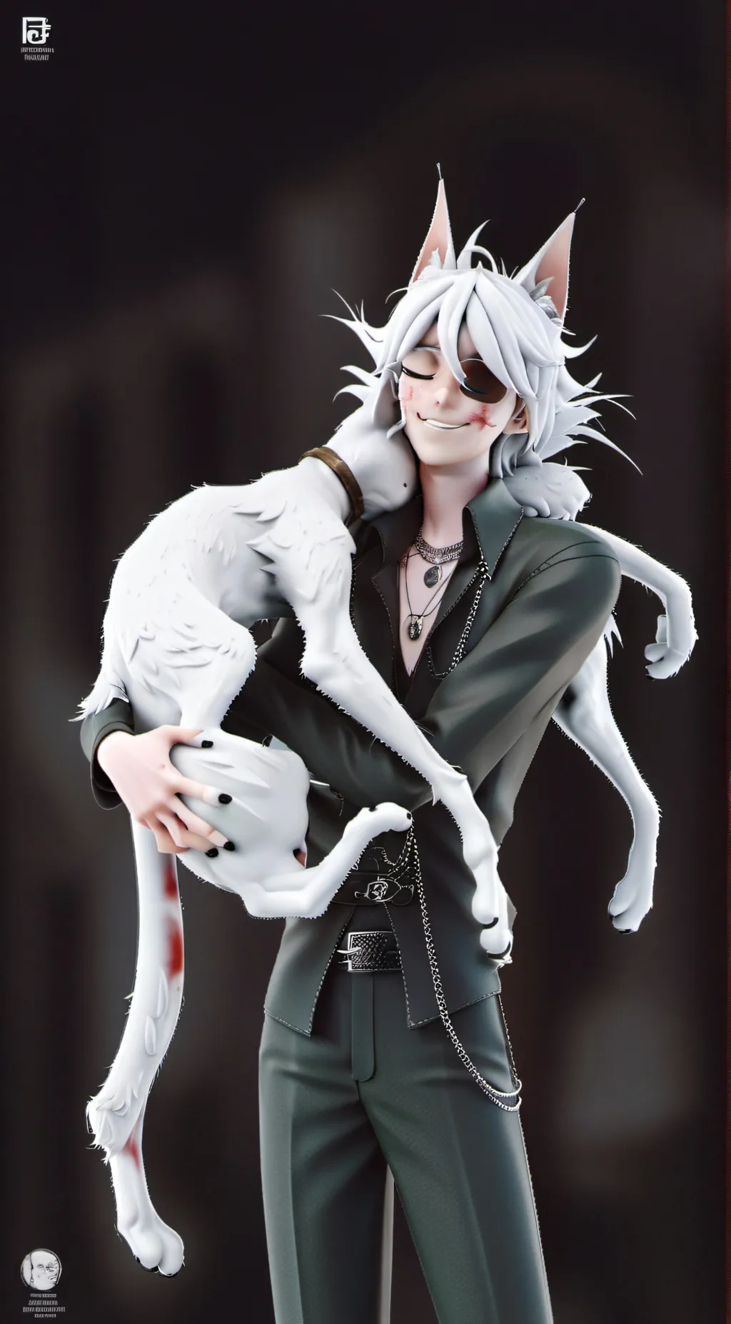 ai character: Sussy catnap  background