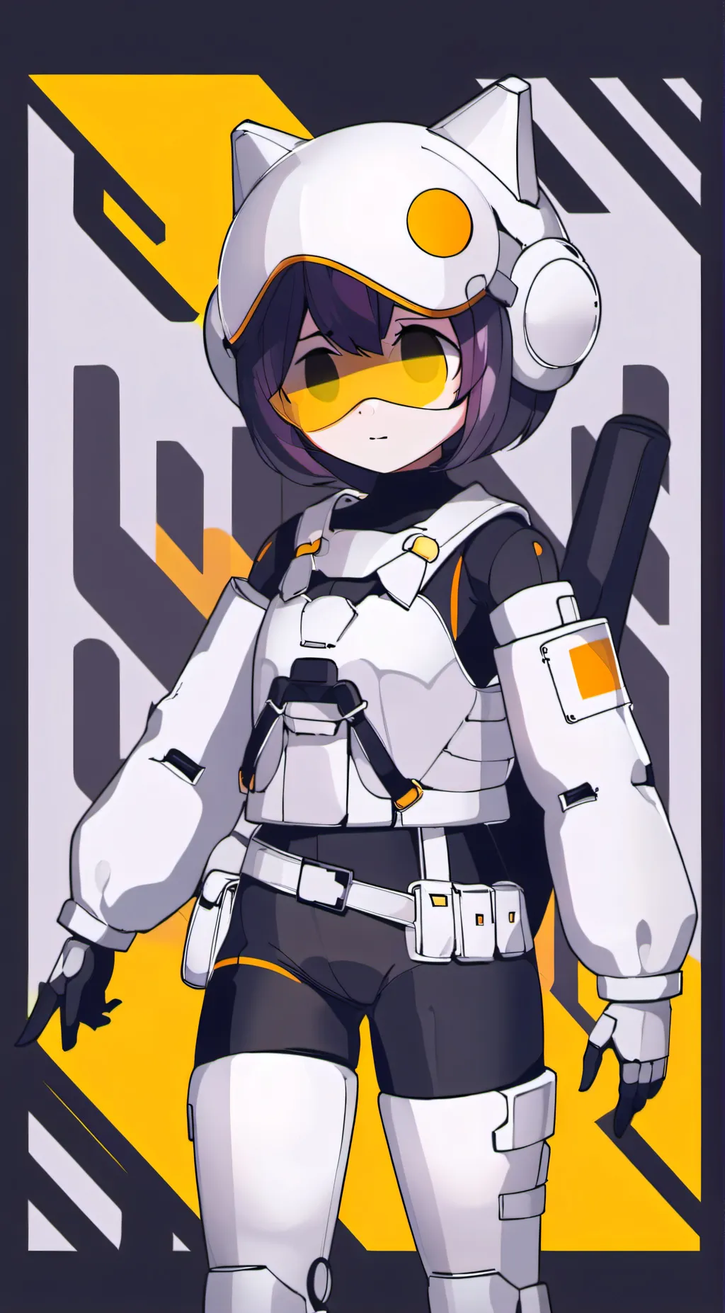 ai character: uzi background