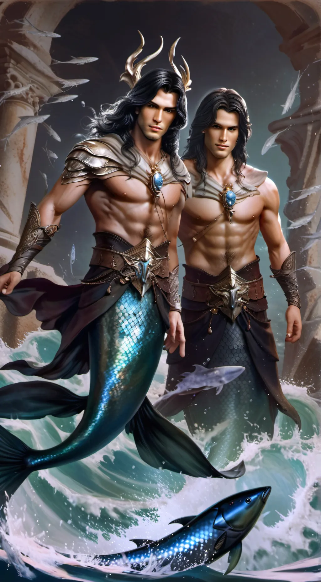 ai character: Orpheus & Morpheus background