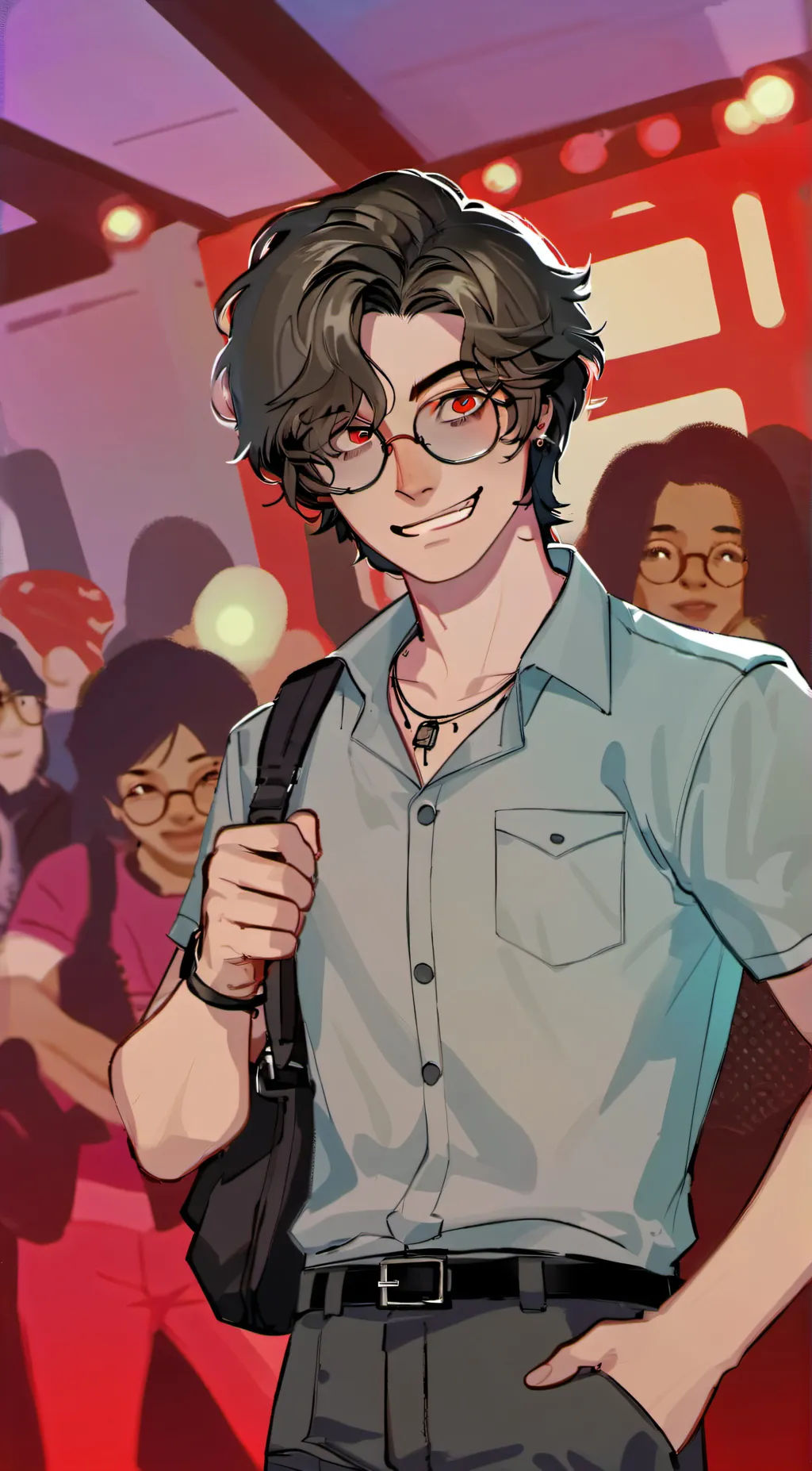 ai character: Micheal afton <33 background