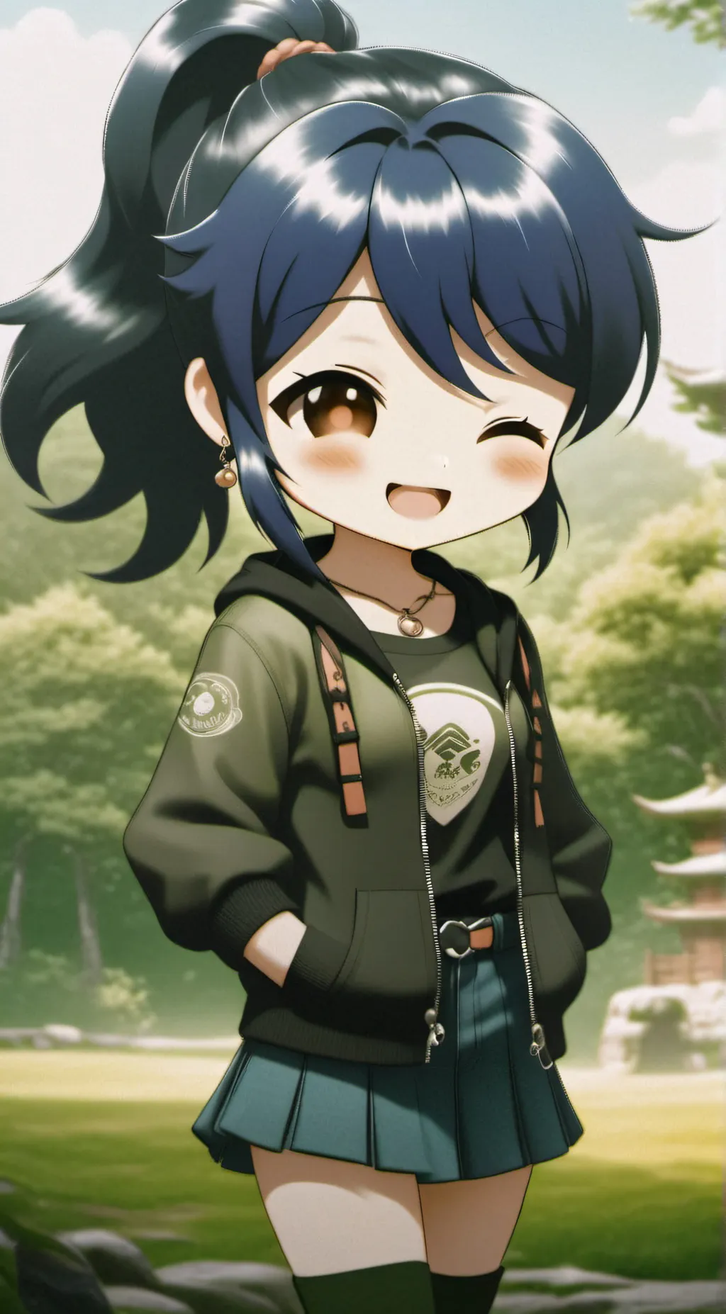 ai character: Marieent background