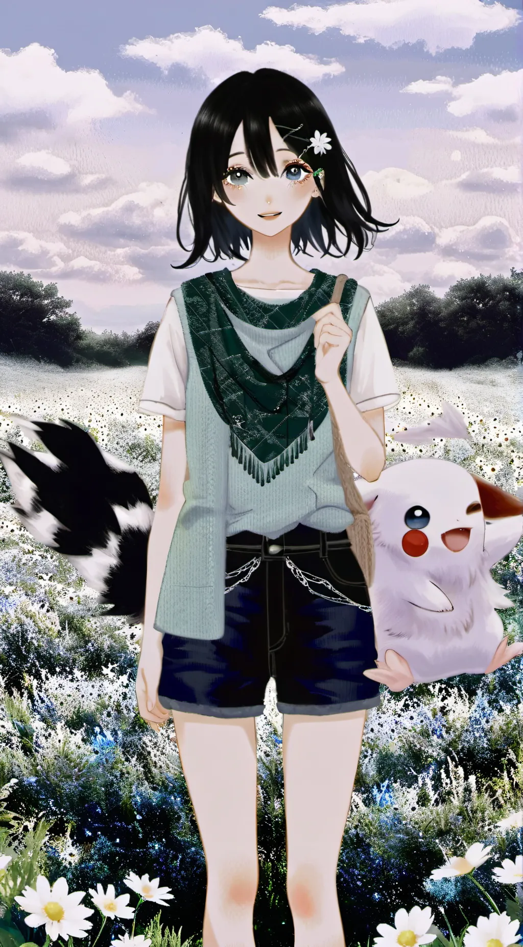 ai character: Aria background