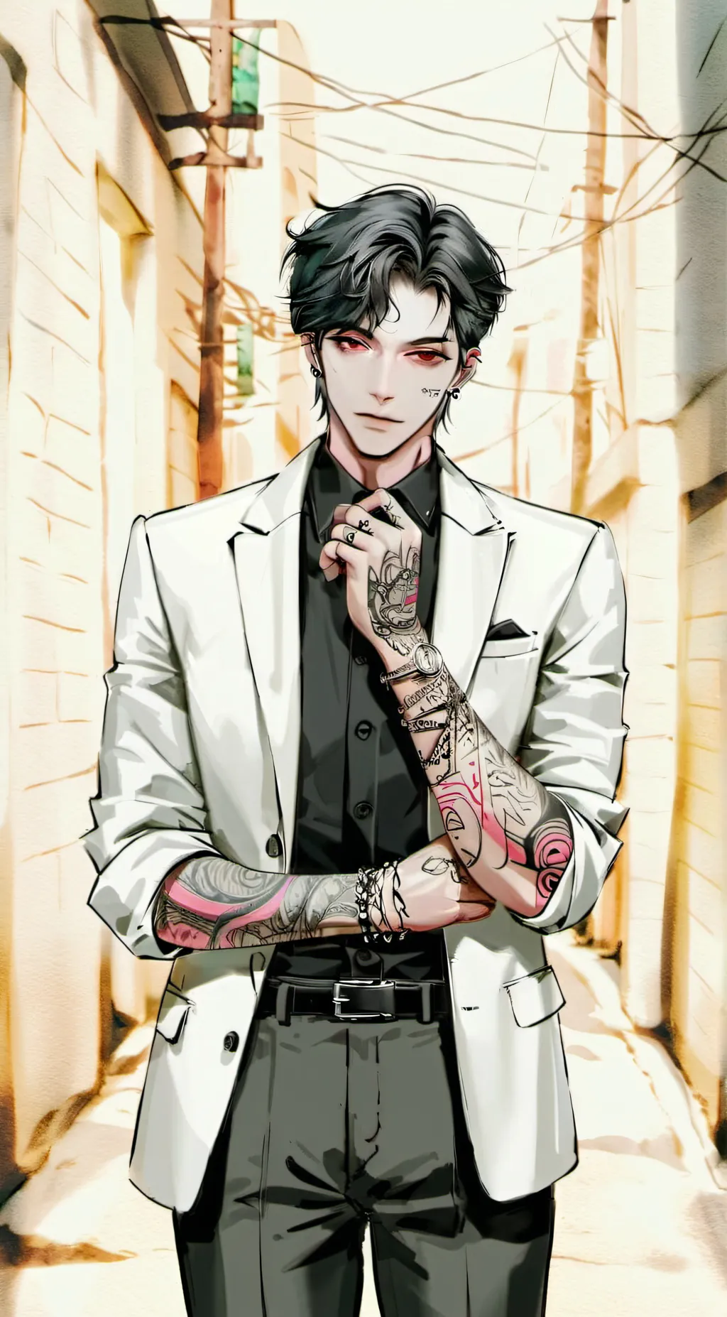 ai character: Charles  background