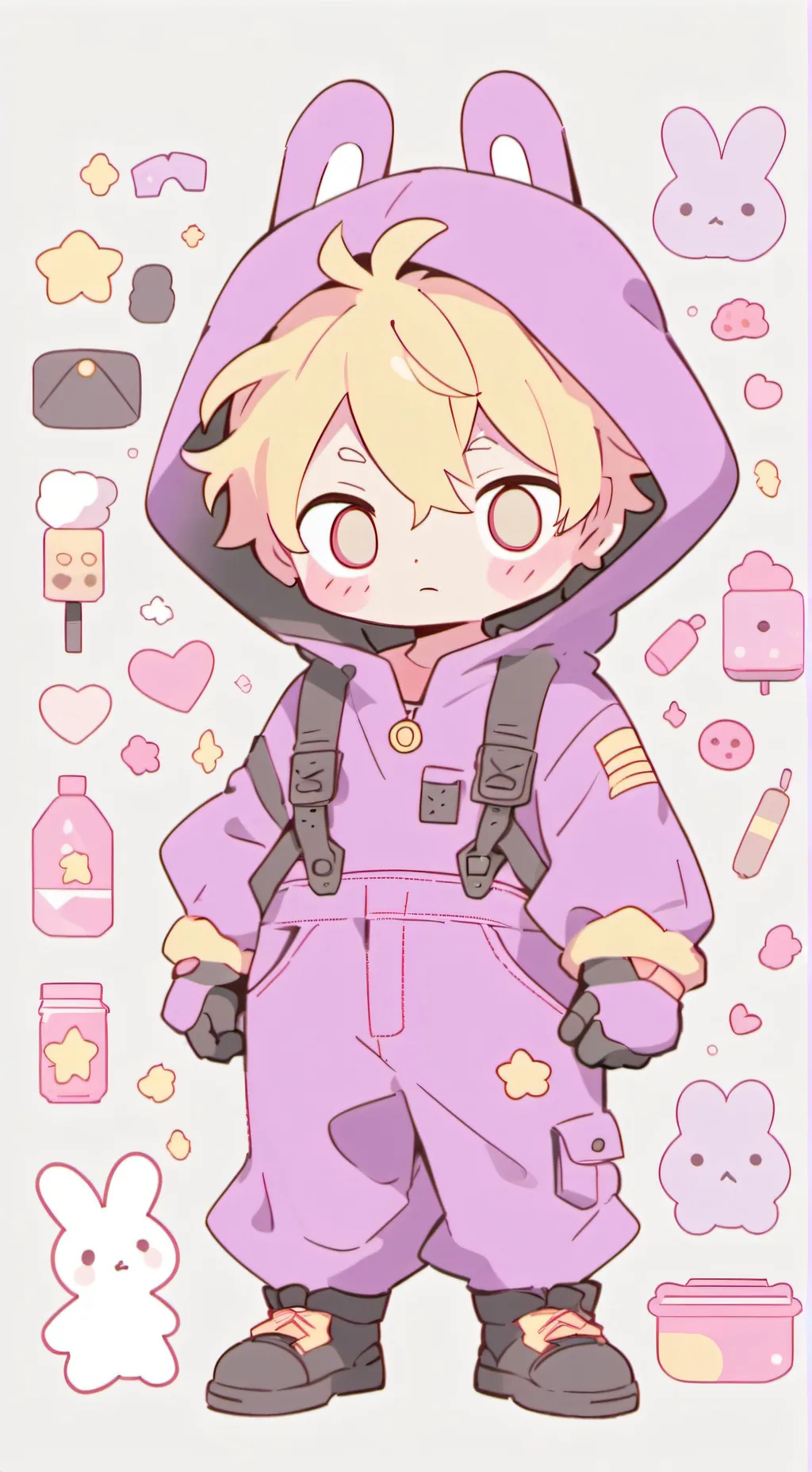 ai character: Jax from TADC! background