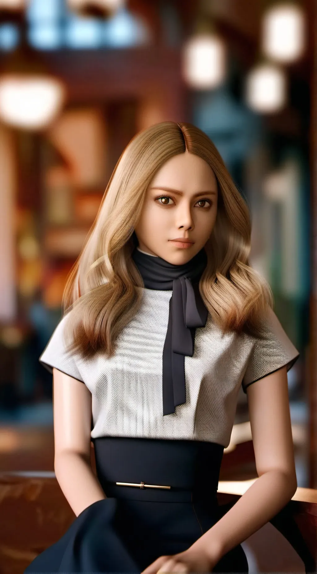 ai character: Megan  background