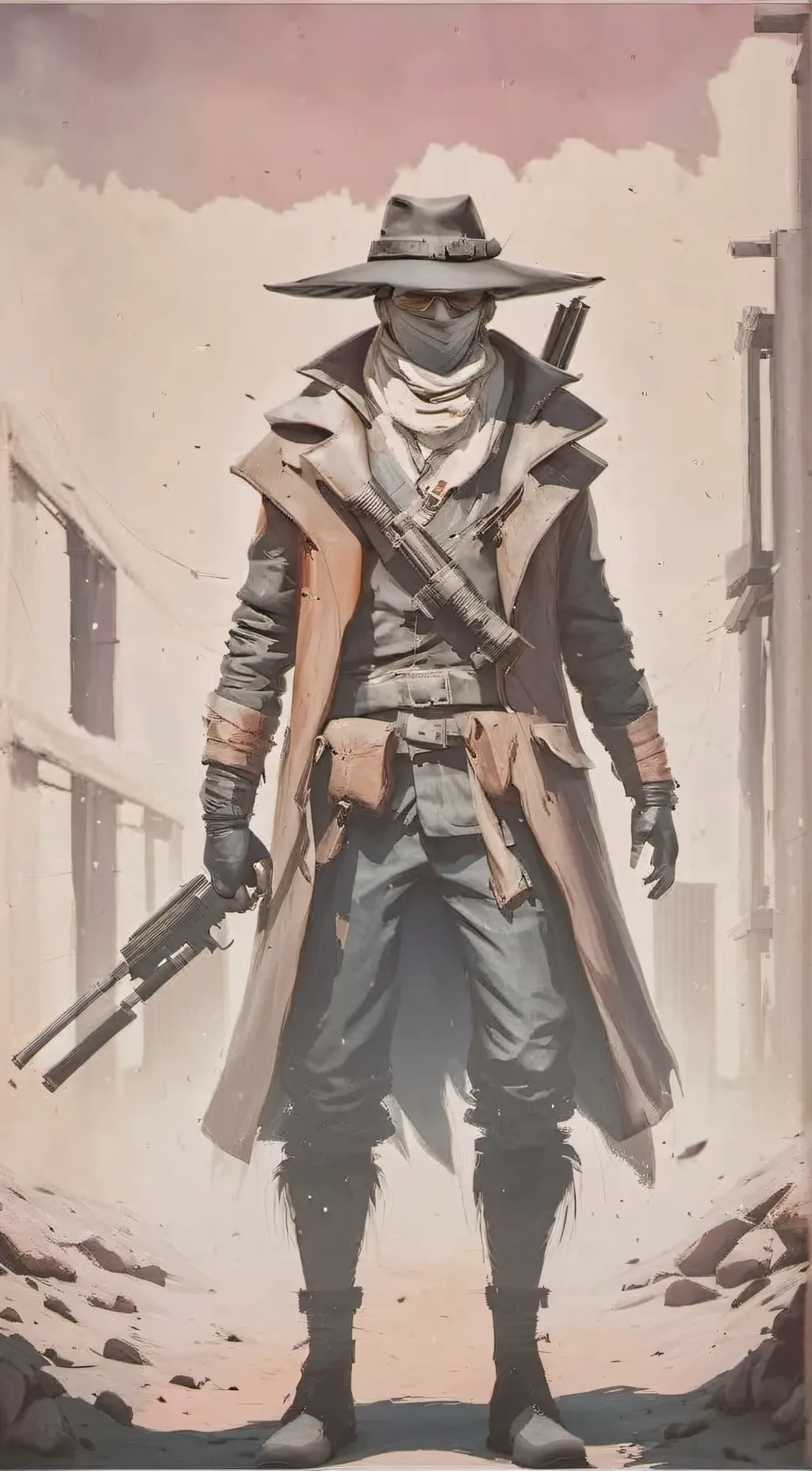 ai character: Mag bandit background