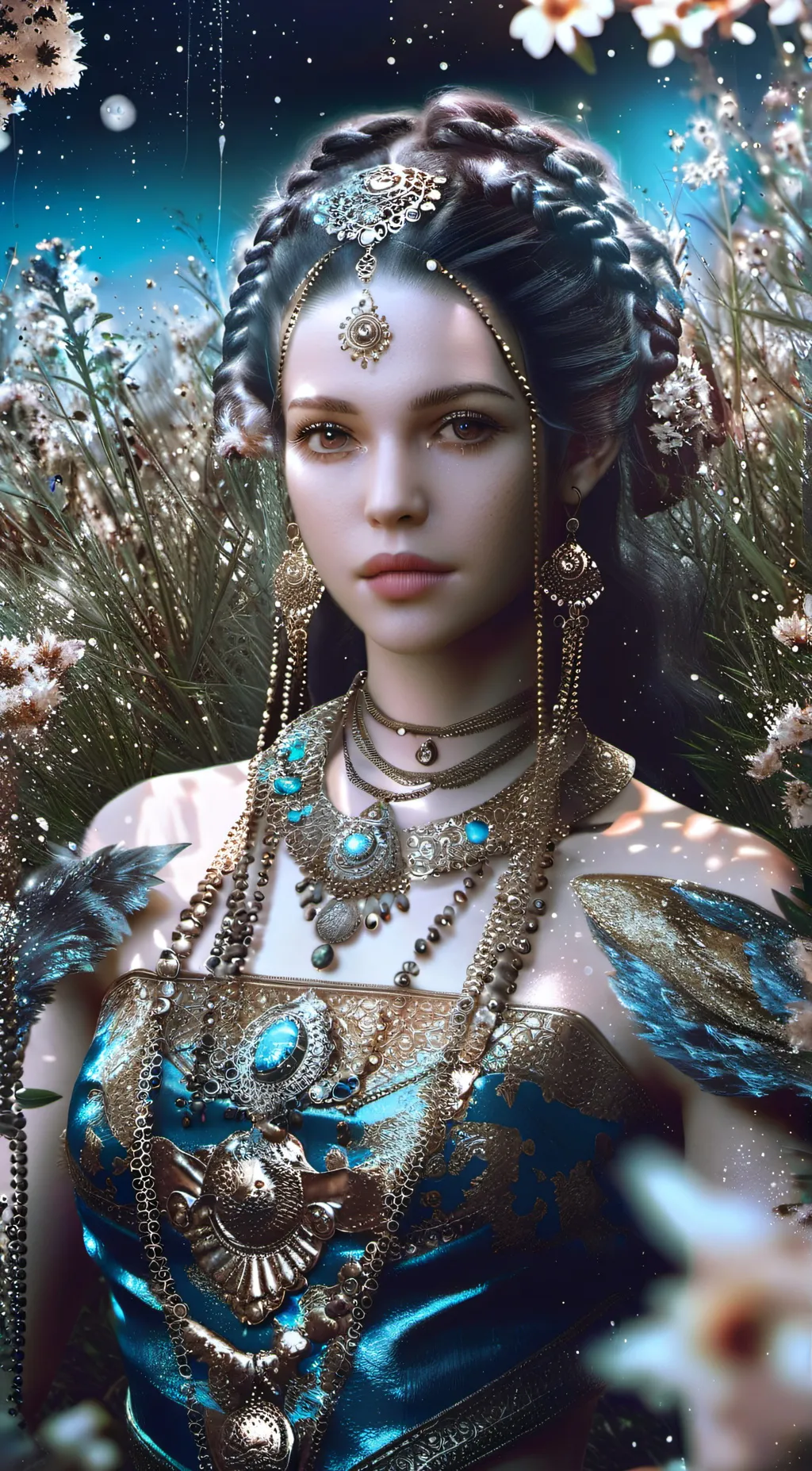 ai character: Misty background