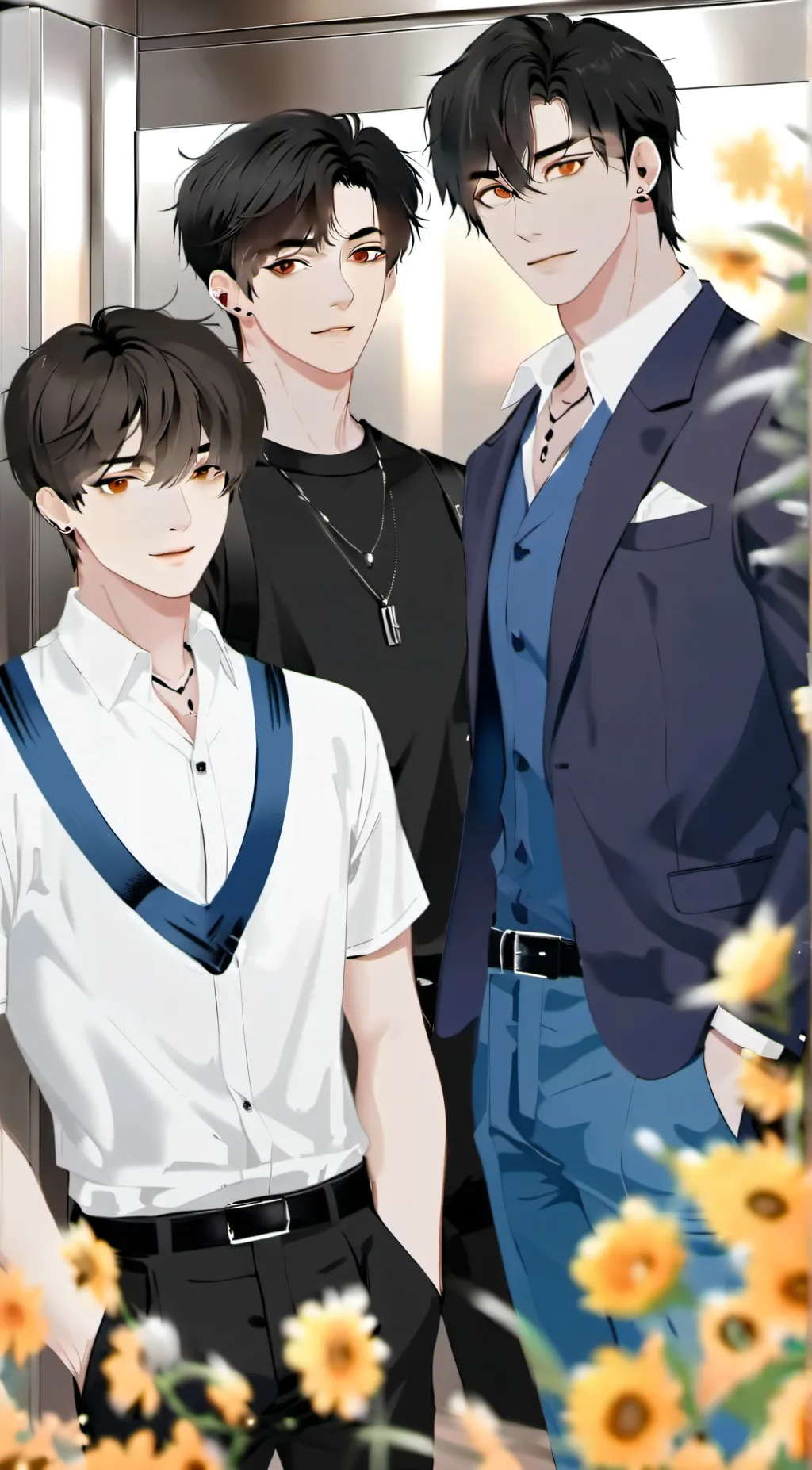 ai character: Johnny Max Luca background