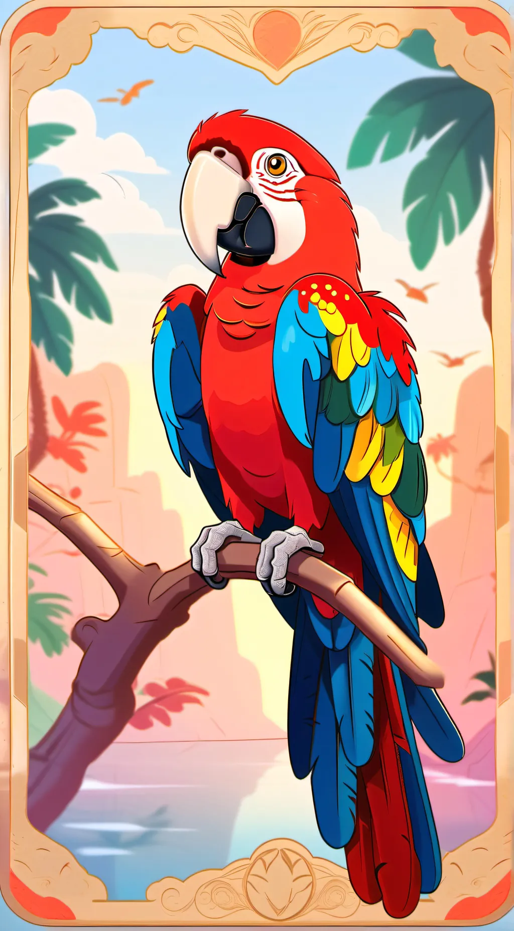 ai character: Pario background