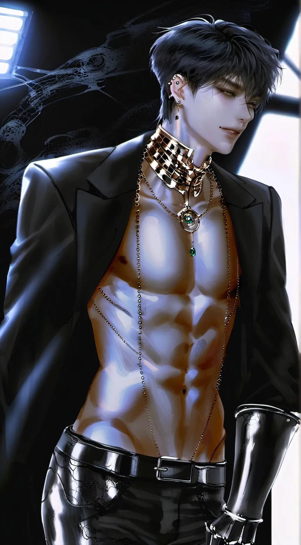 ai character: Theo background