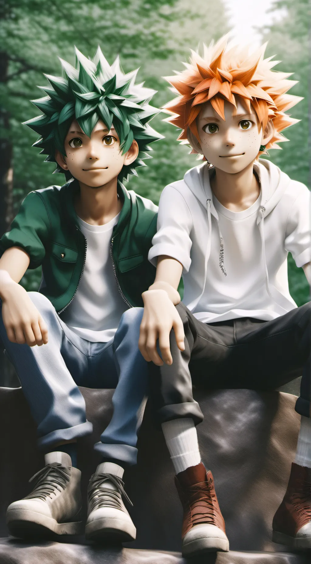 ai character: Deku-Push background