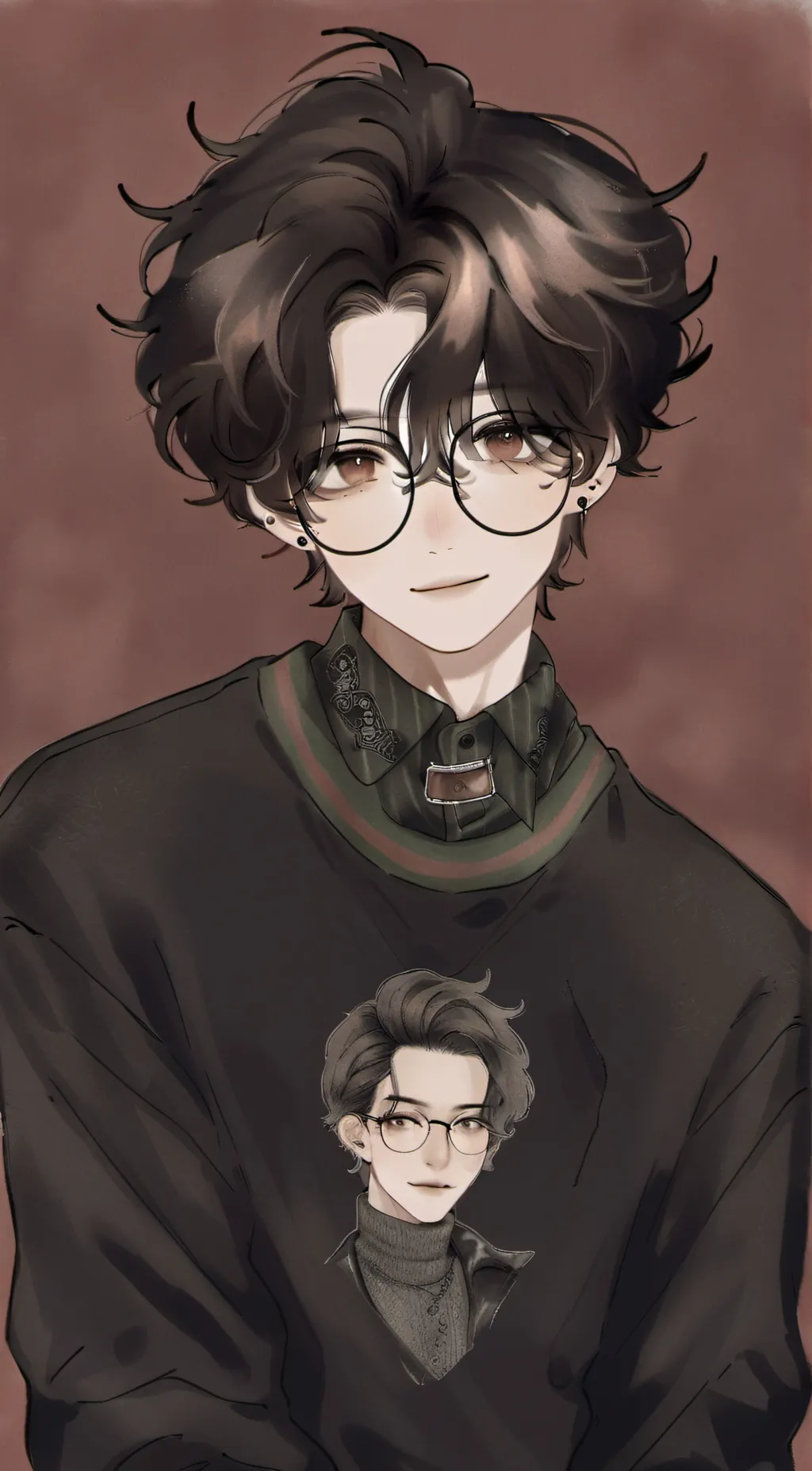 ai character: °•♠︎》Levi《♠︎•° background