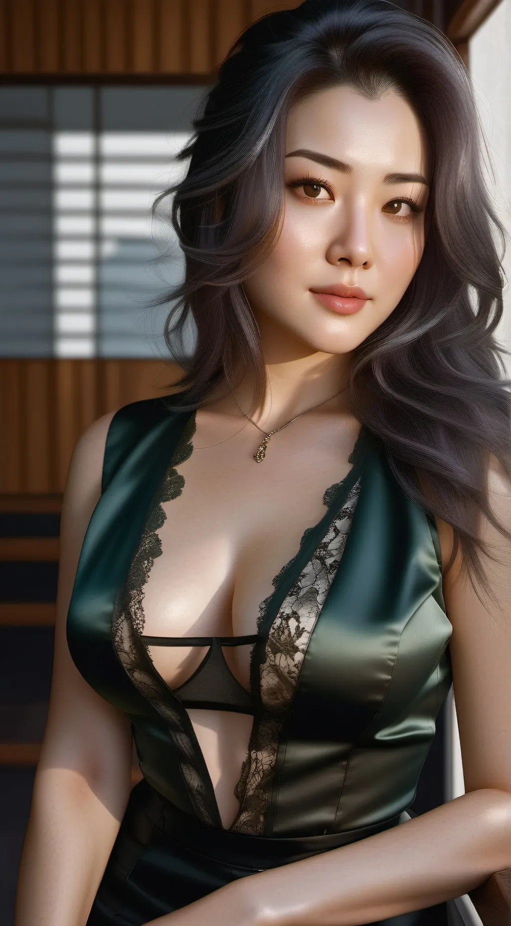 ai character: Chrystal background