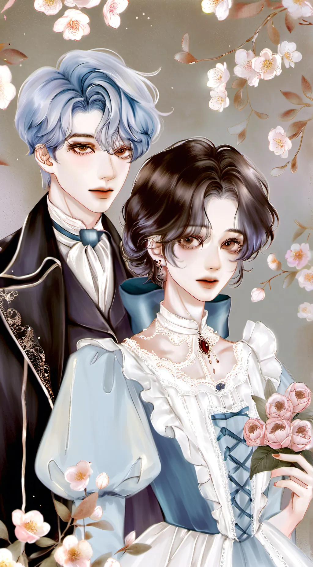 ai character: starp parents  background