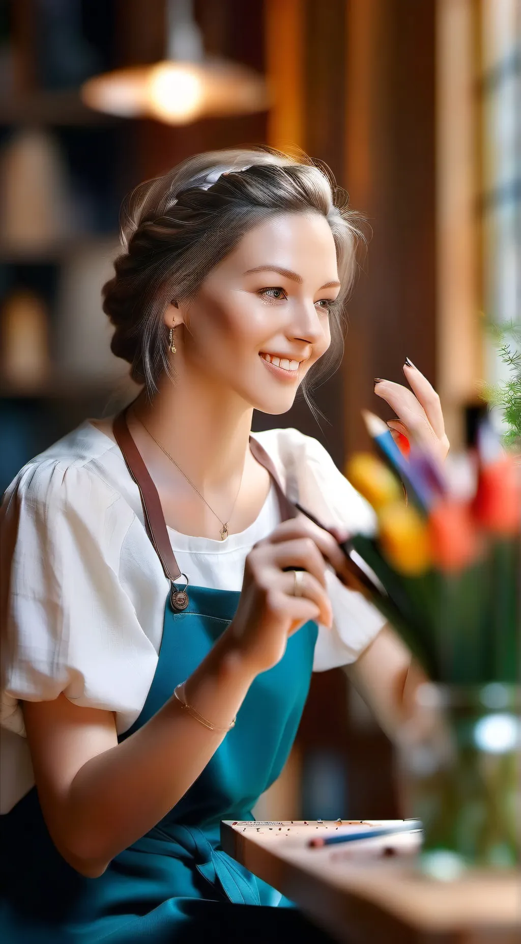 ai character: Sophie background