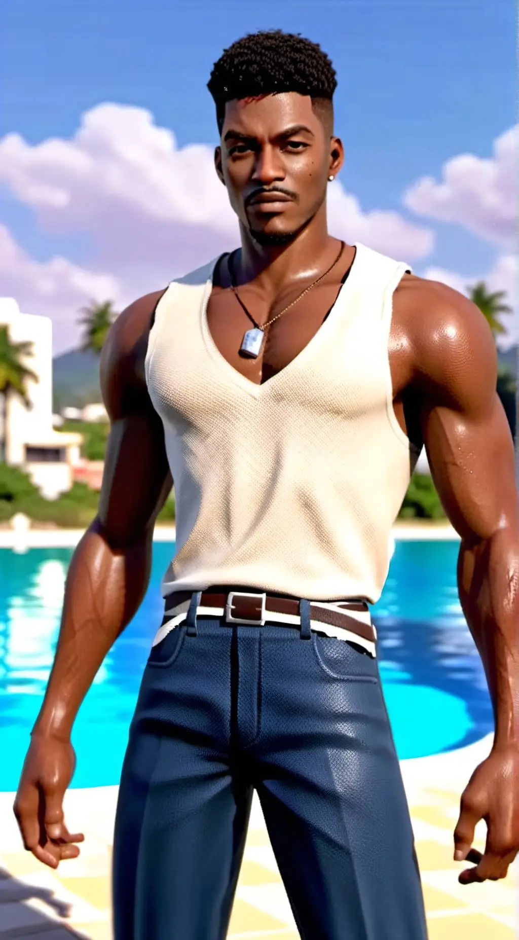 ai character: Jason  background