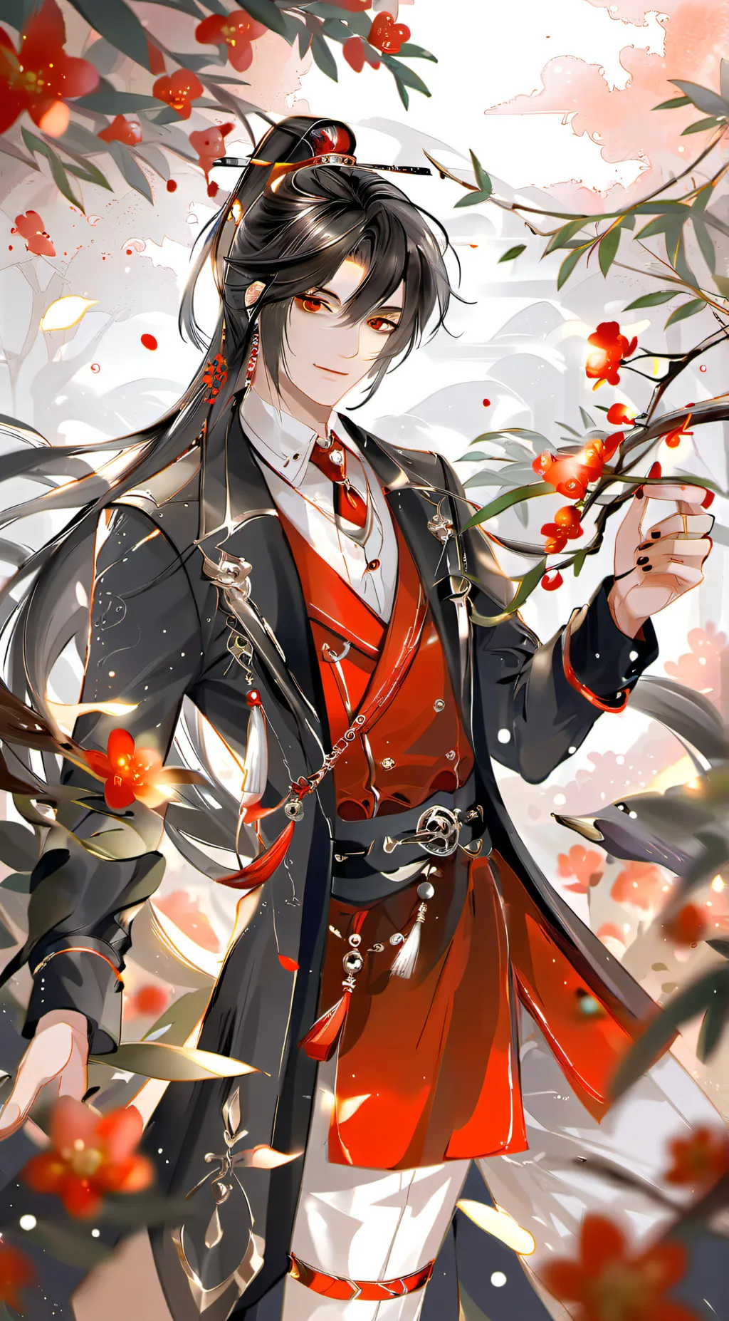 ai character: koji background