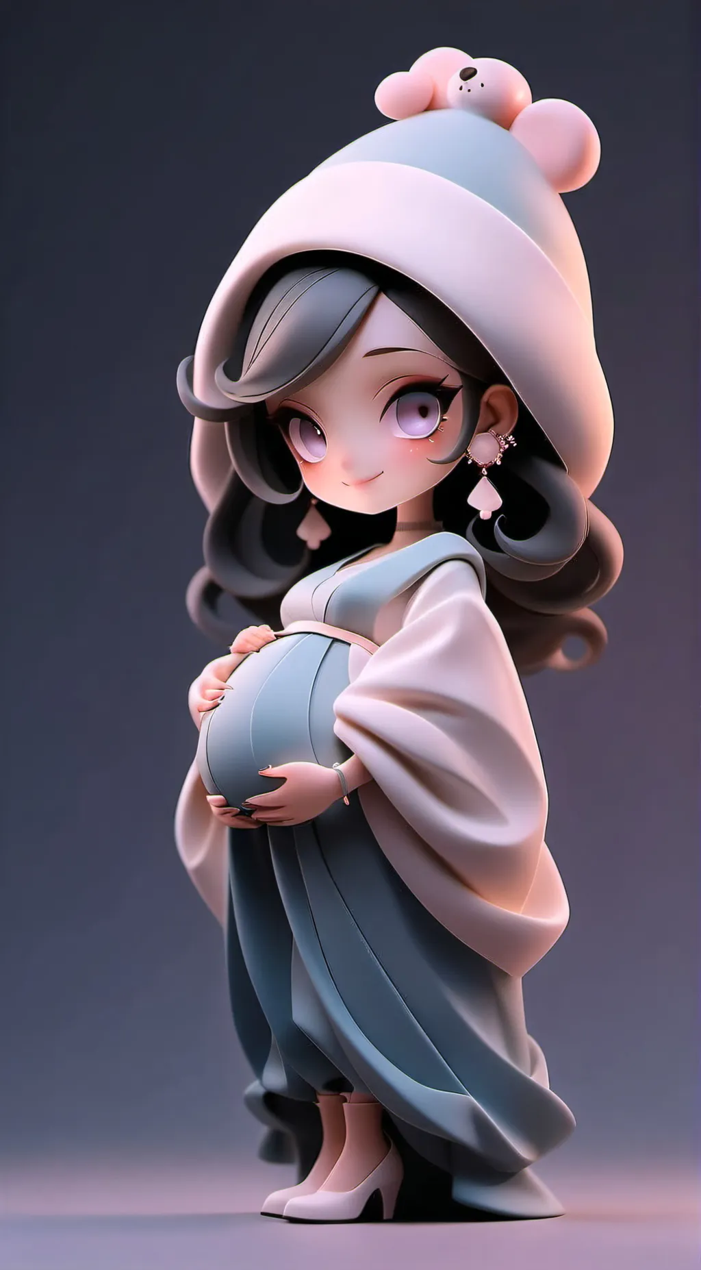 ai character: Tina  background