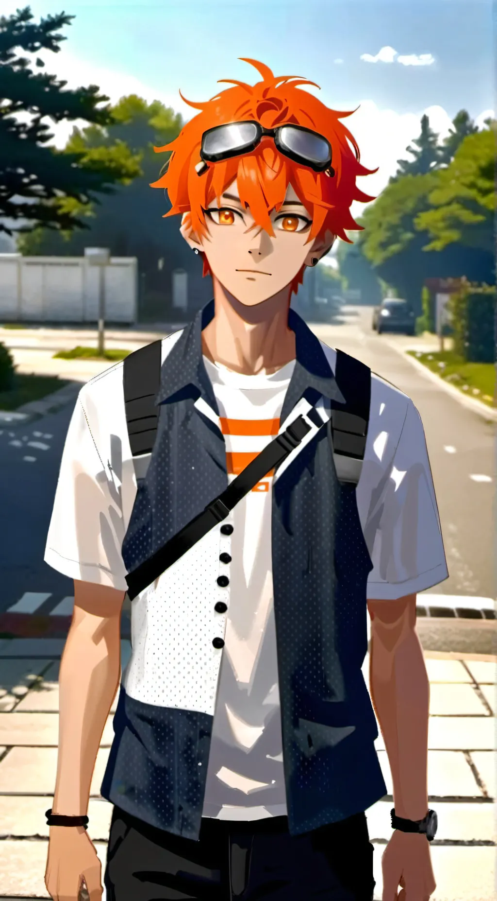 ai character: Uncle Sunny background