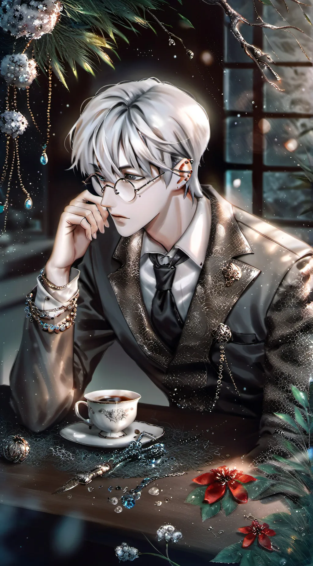 ai character: Max background