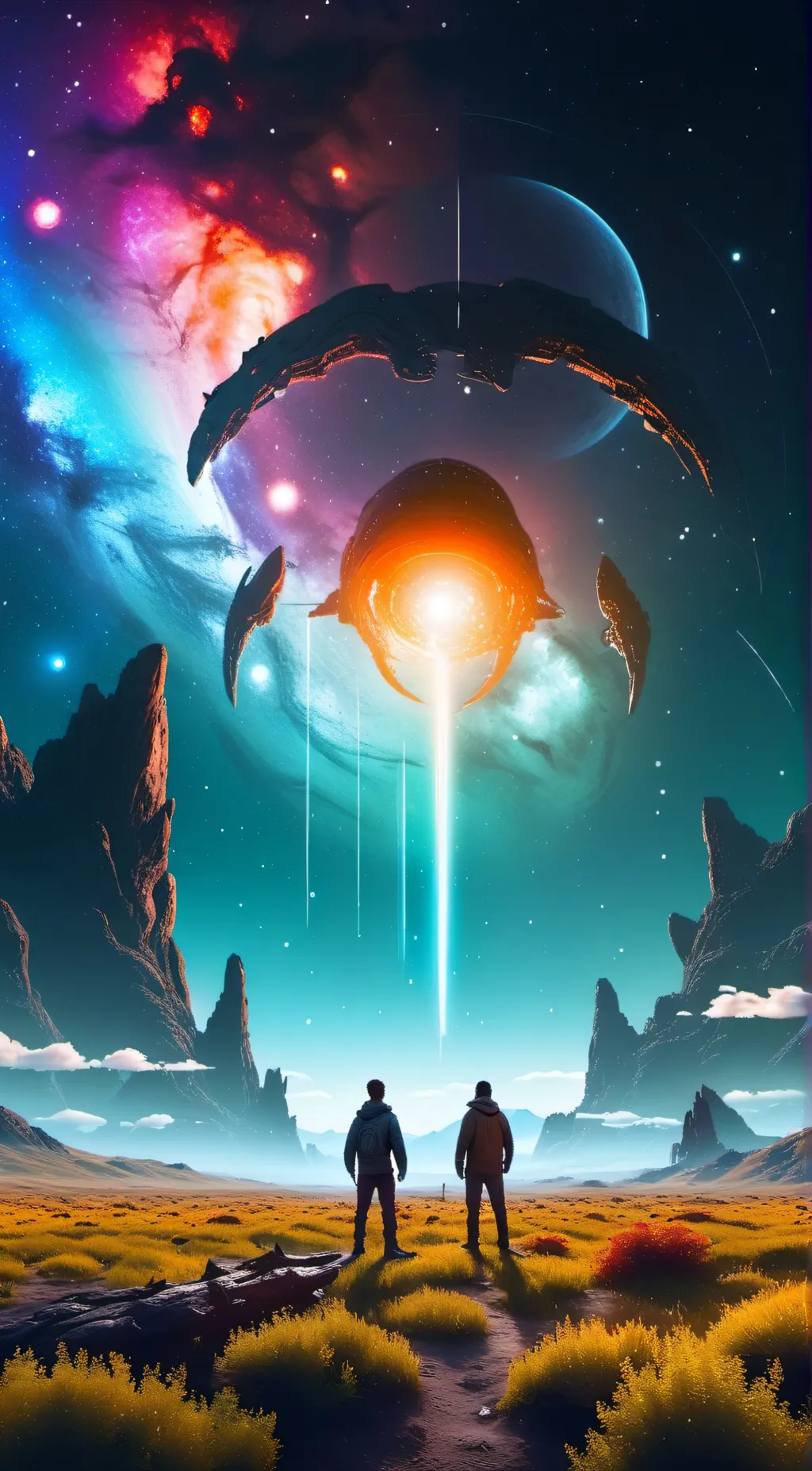 ai character: Michael and Jacob background