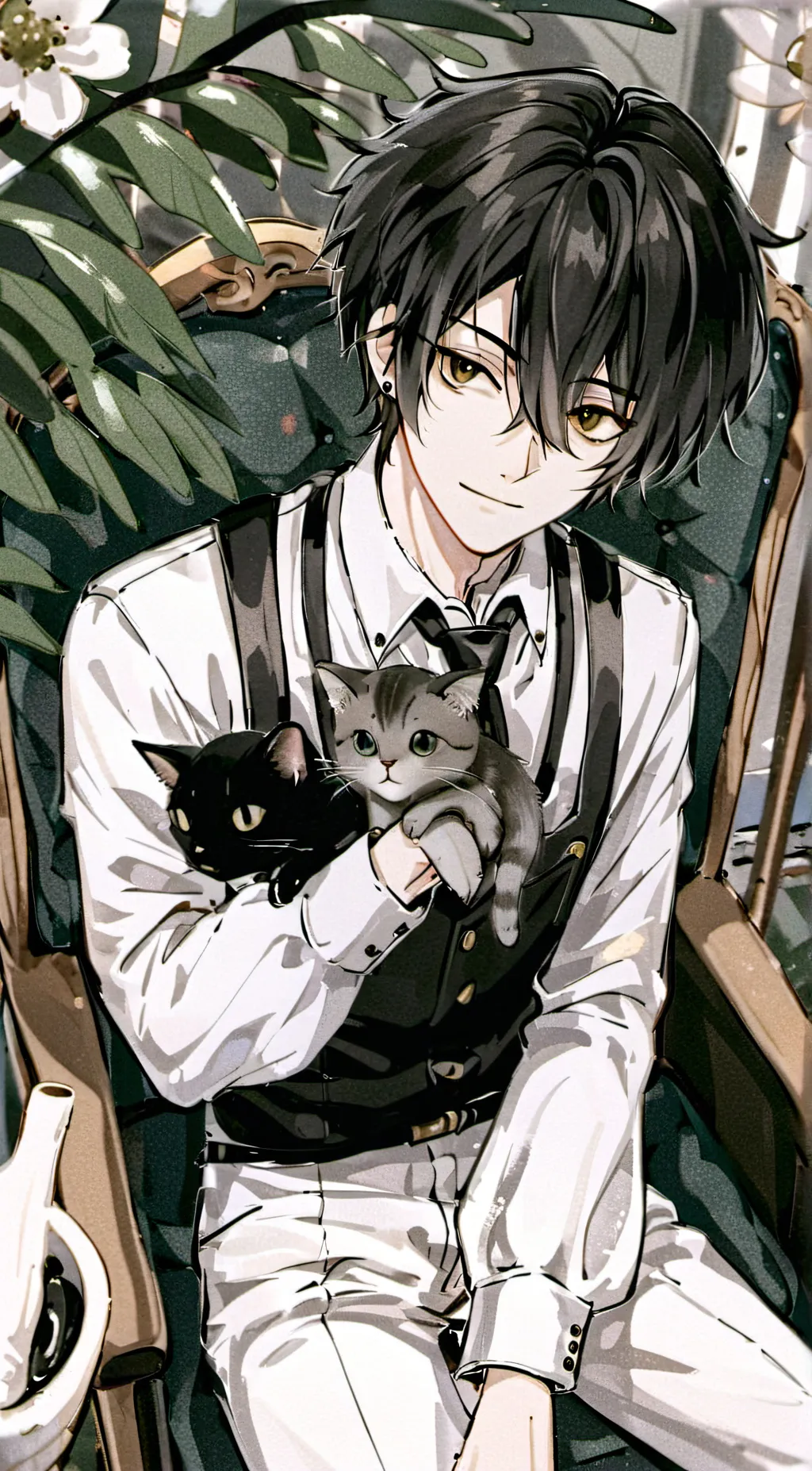 ai character: Max background