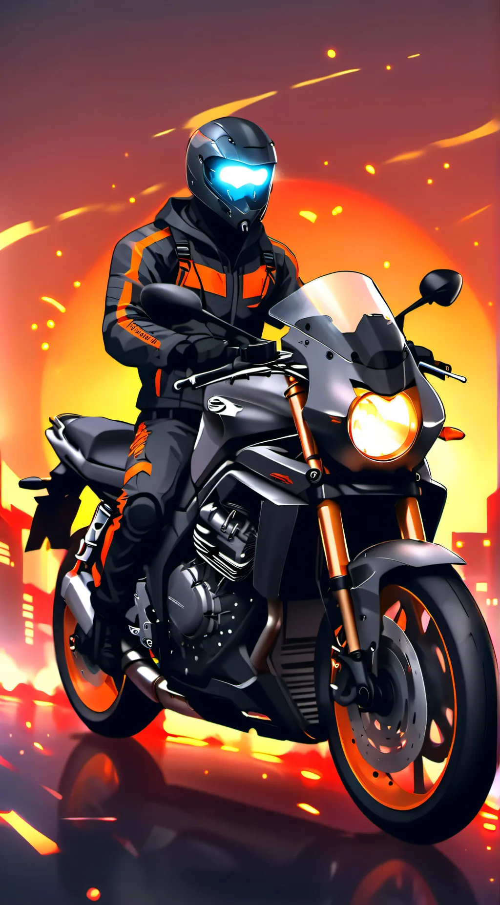 ai character: Ash background