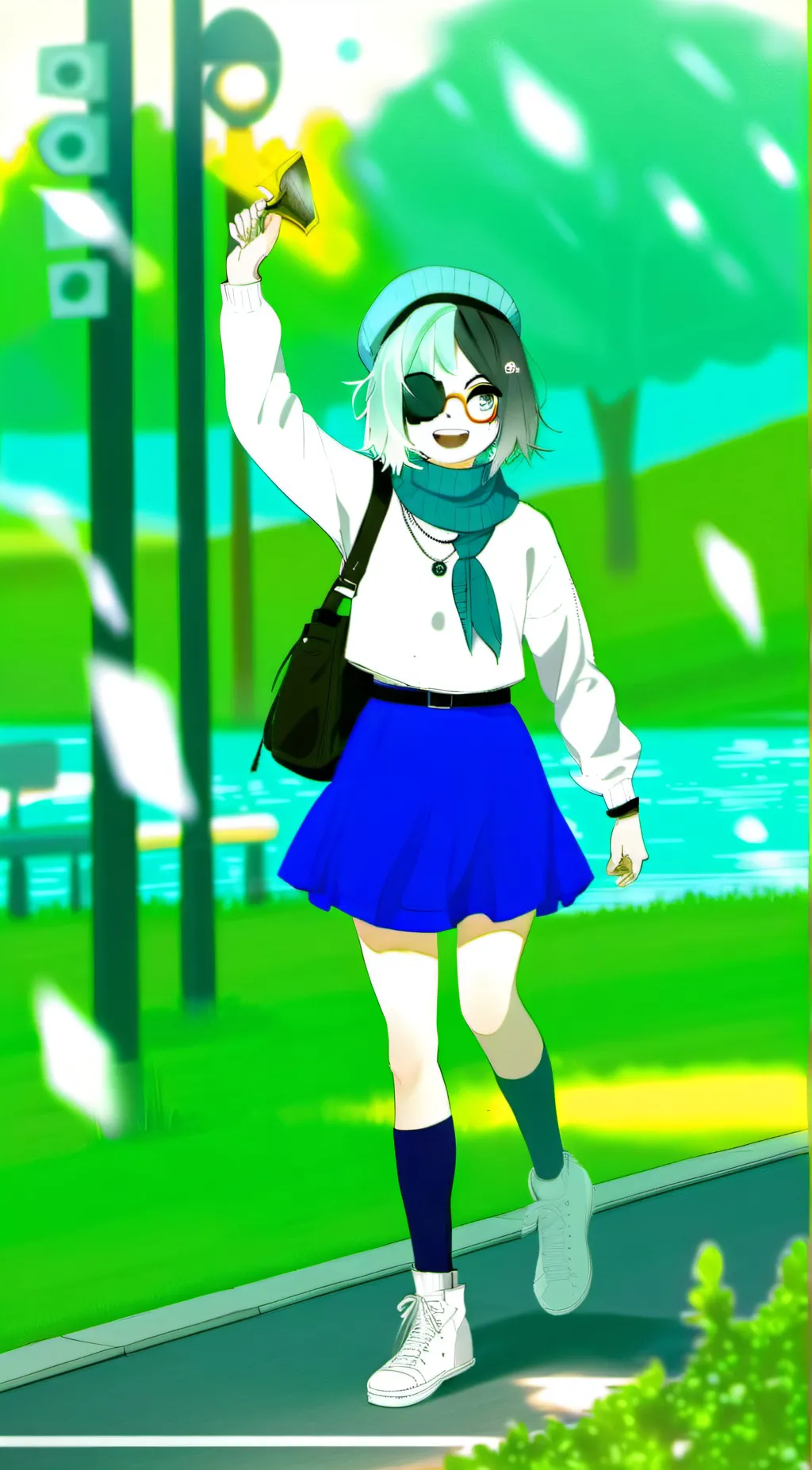 ai character: Minte background