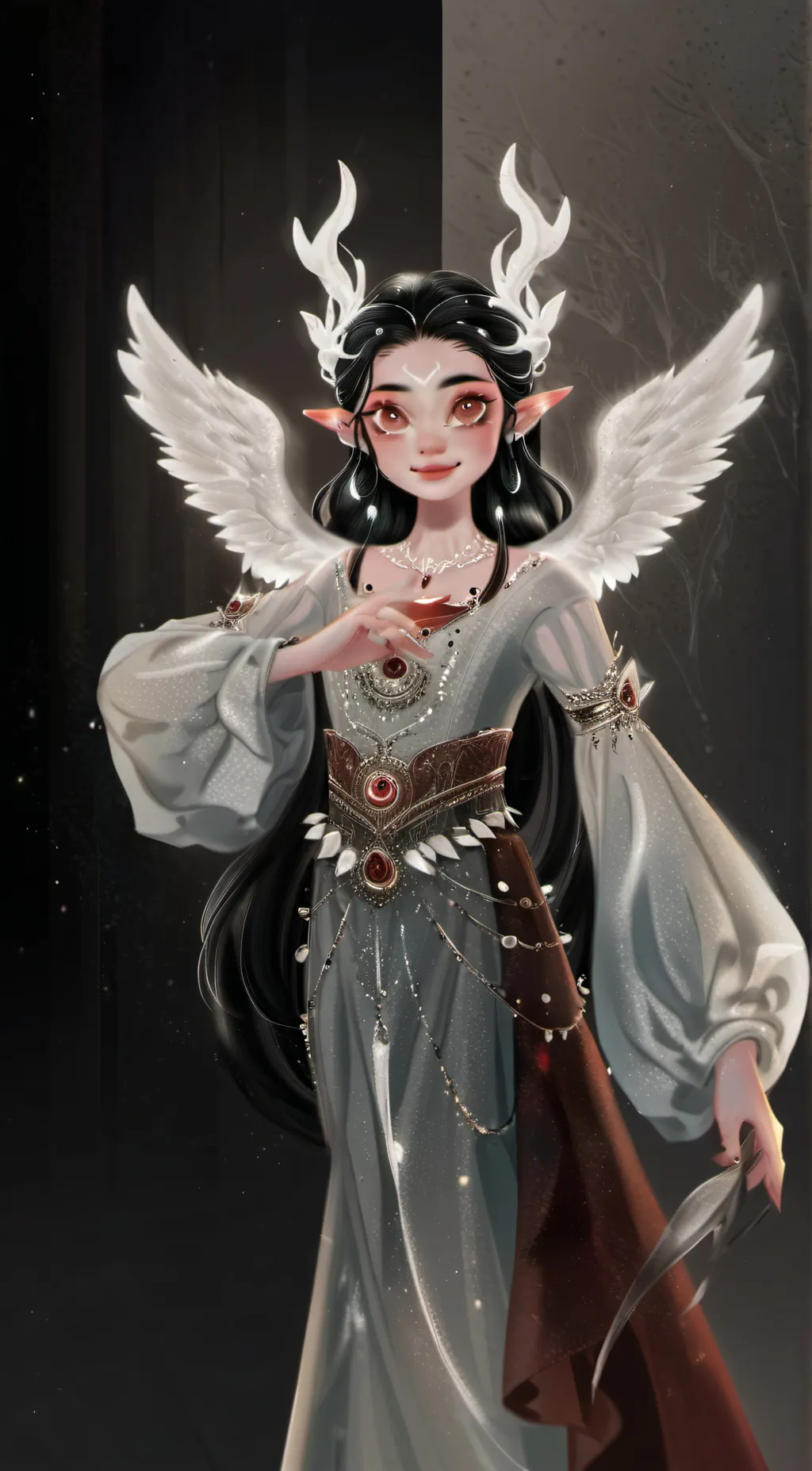 ai character: demon slayer background