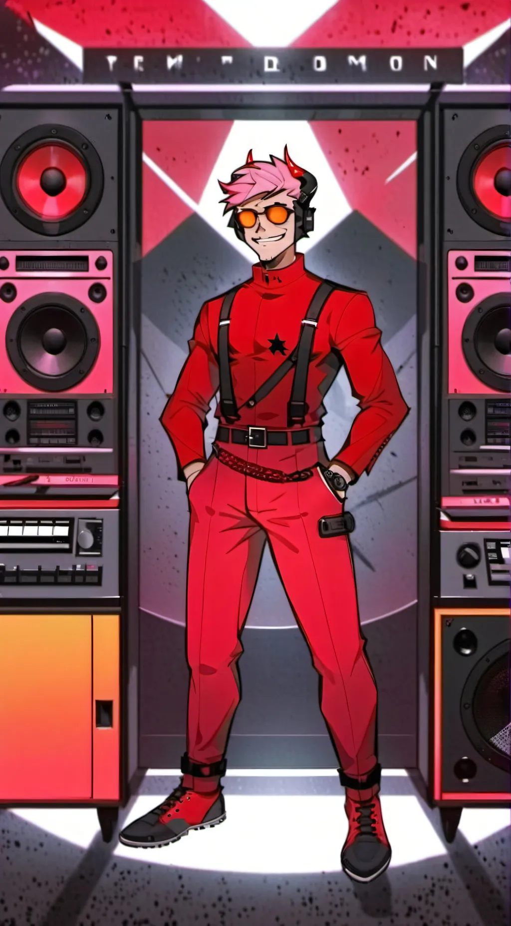 ai character: Alastor  background