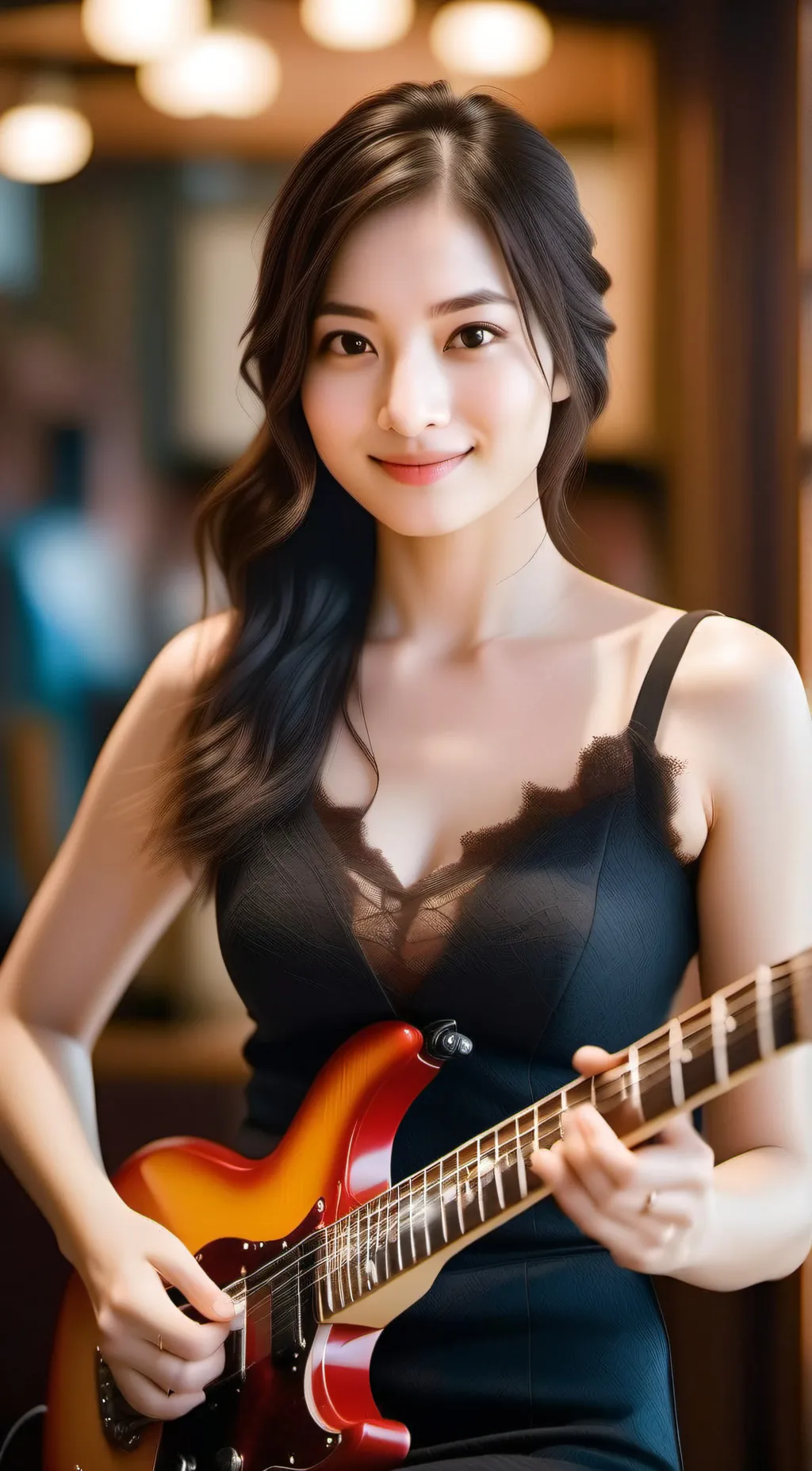 ai character: Tomoko background