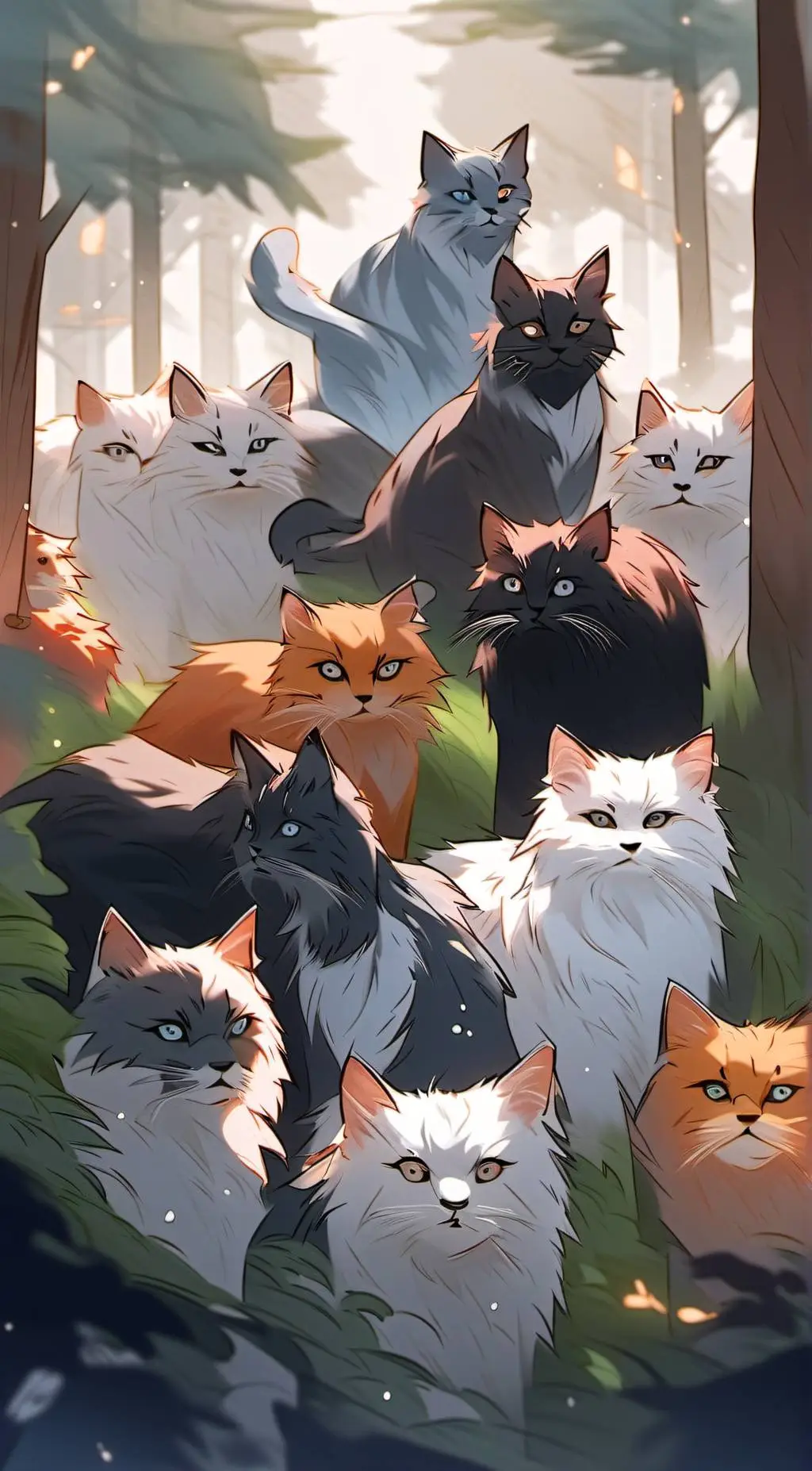 ai character: Warrior cats background