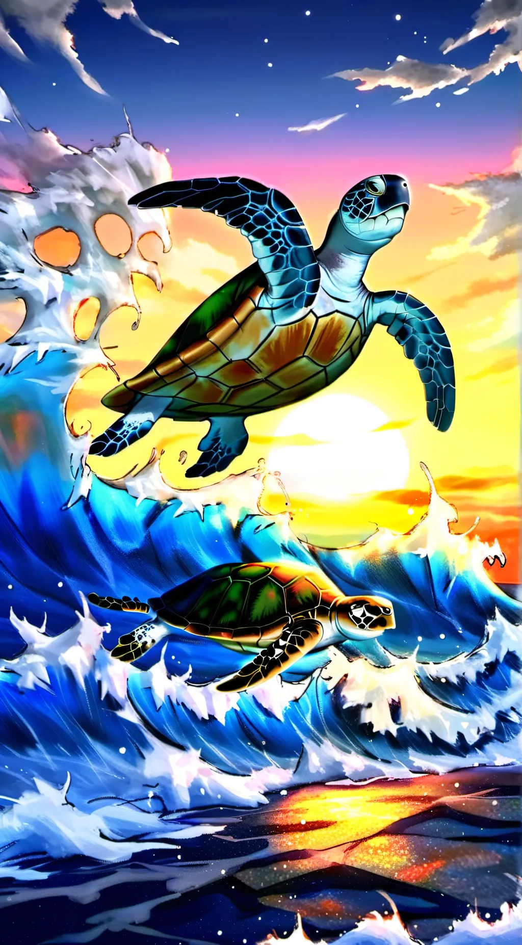 ai character: rise leo background