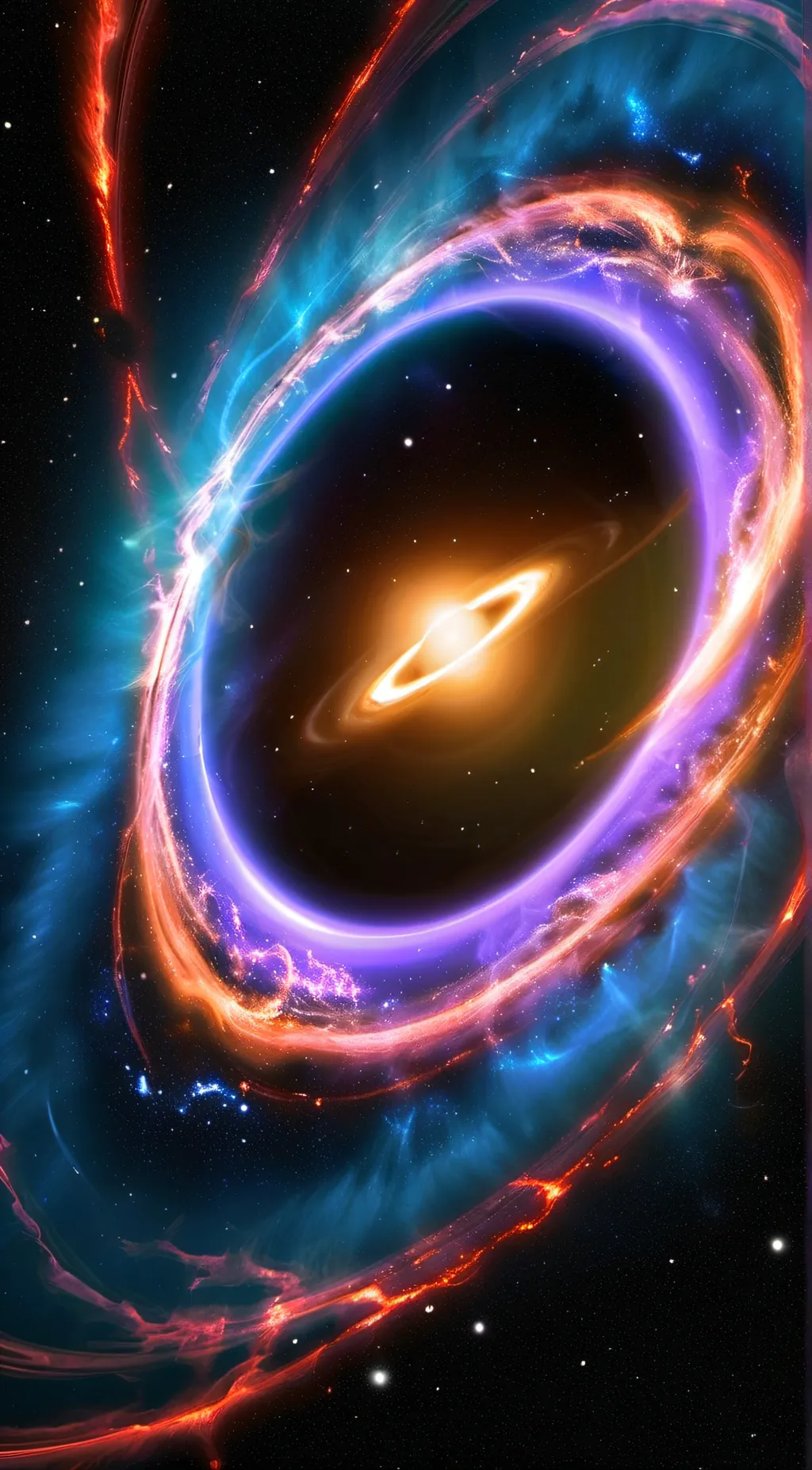 ai character: Black hole RNG background