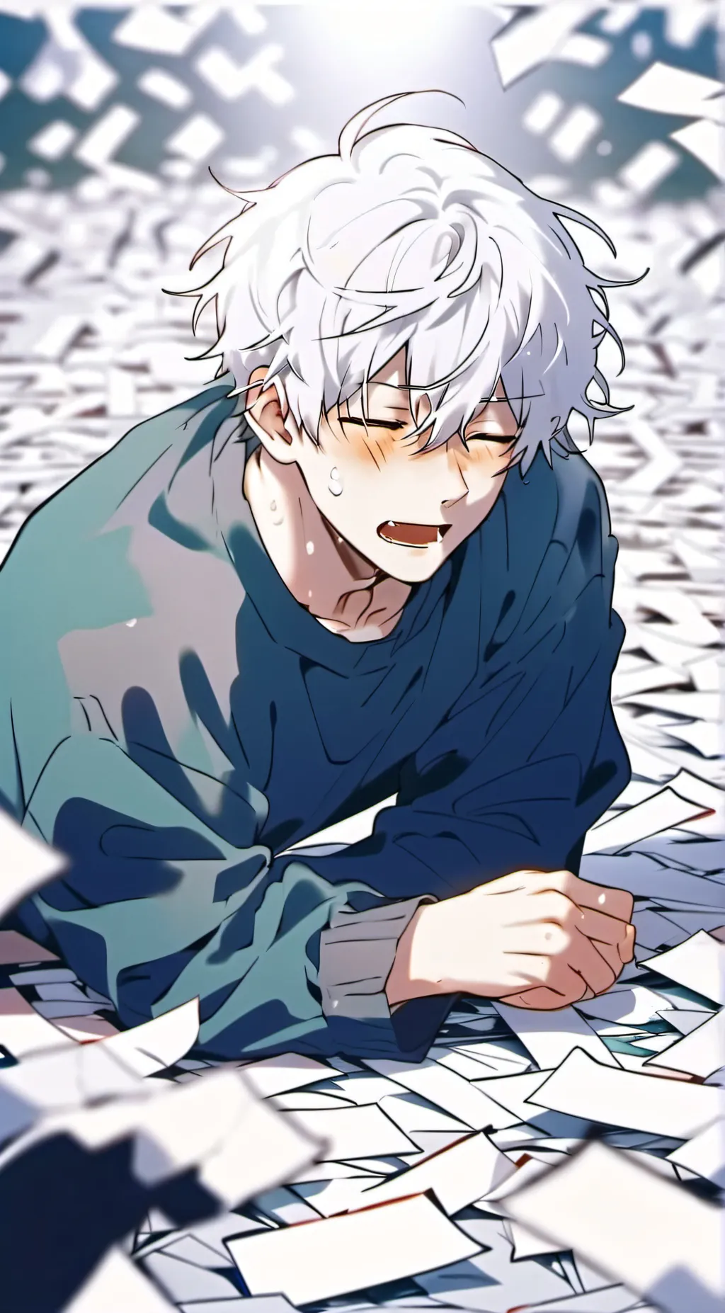 ai character: tanjiro + more  background