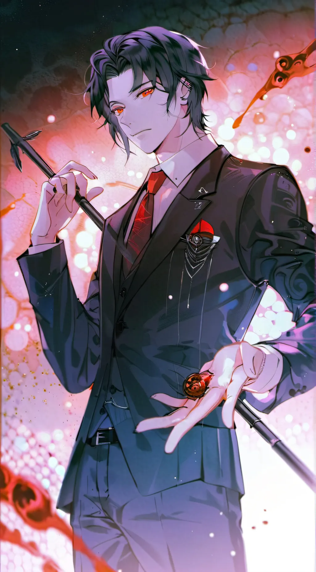 ai character: Muzan Kibitsuji background