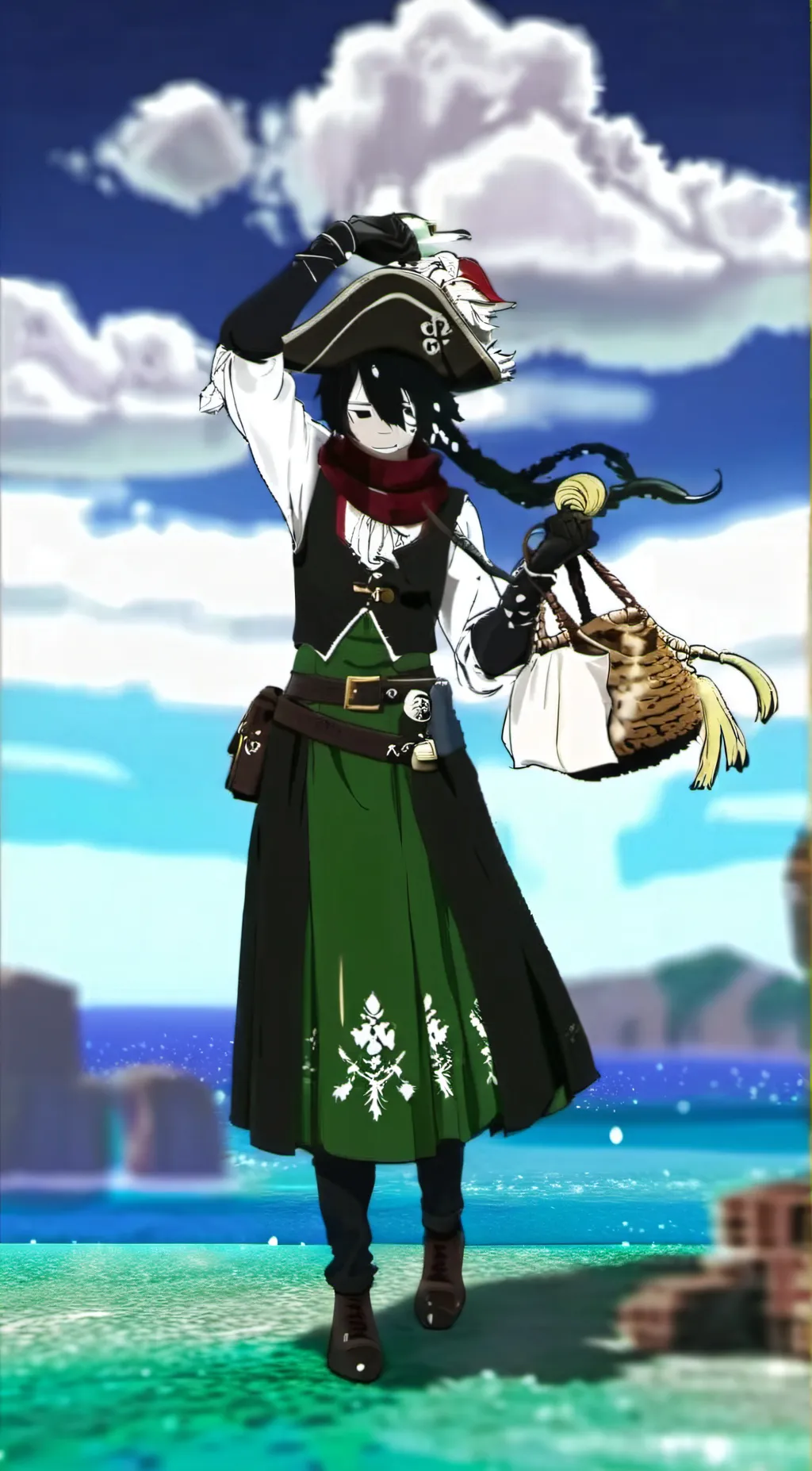 ai character: Evelyn background