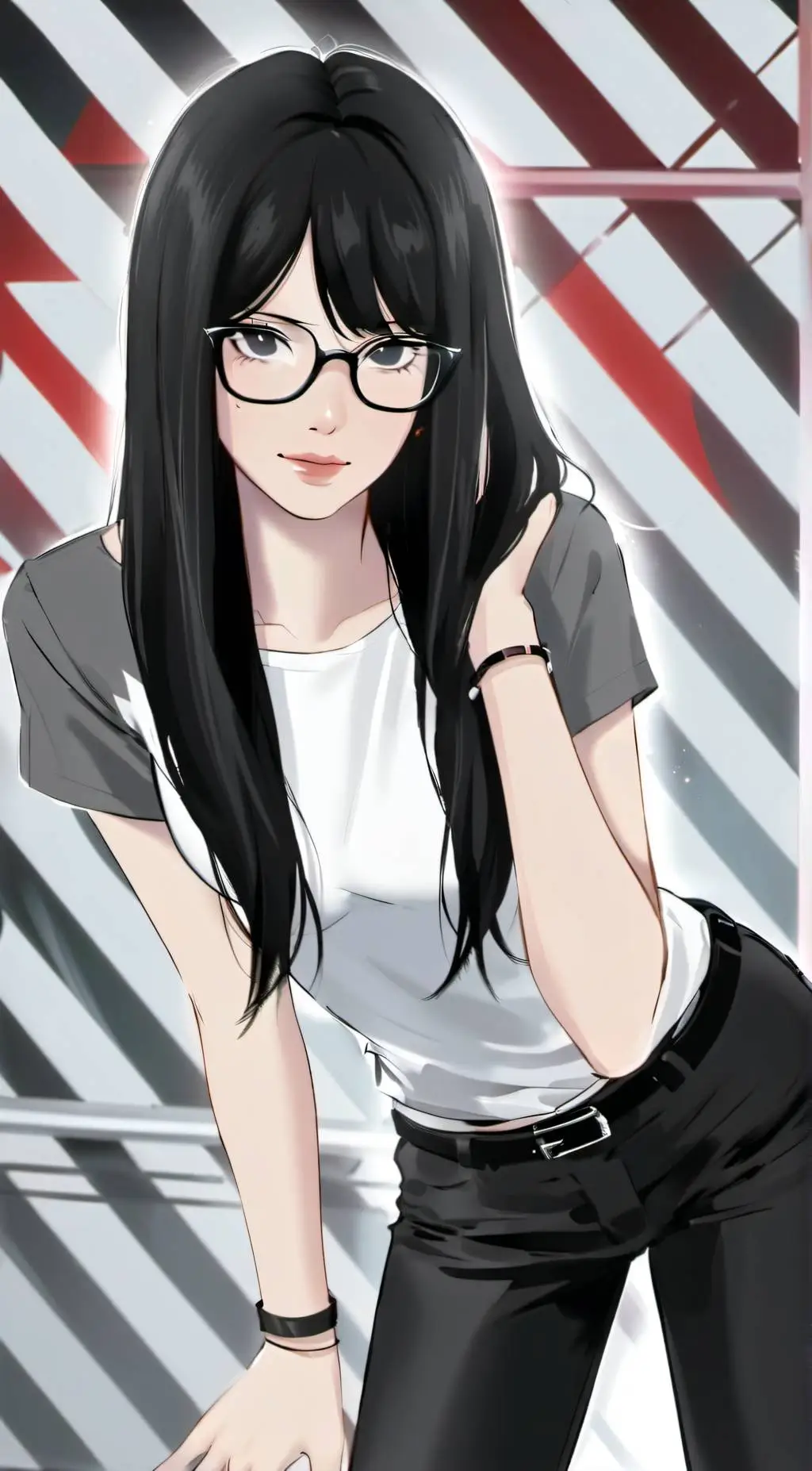 ai character: Kind Asian Girl ✧ background